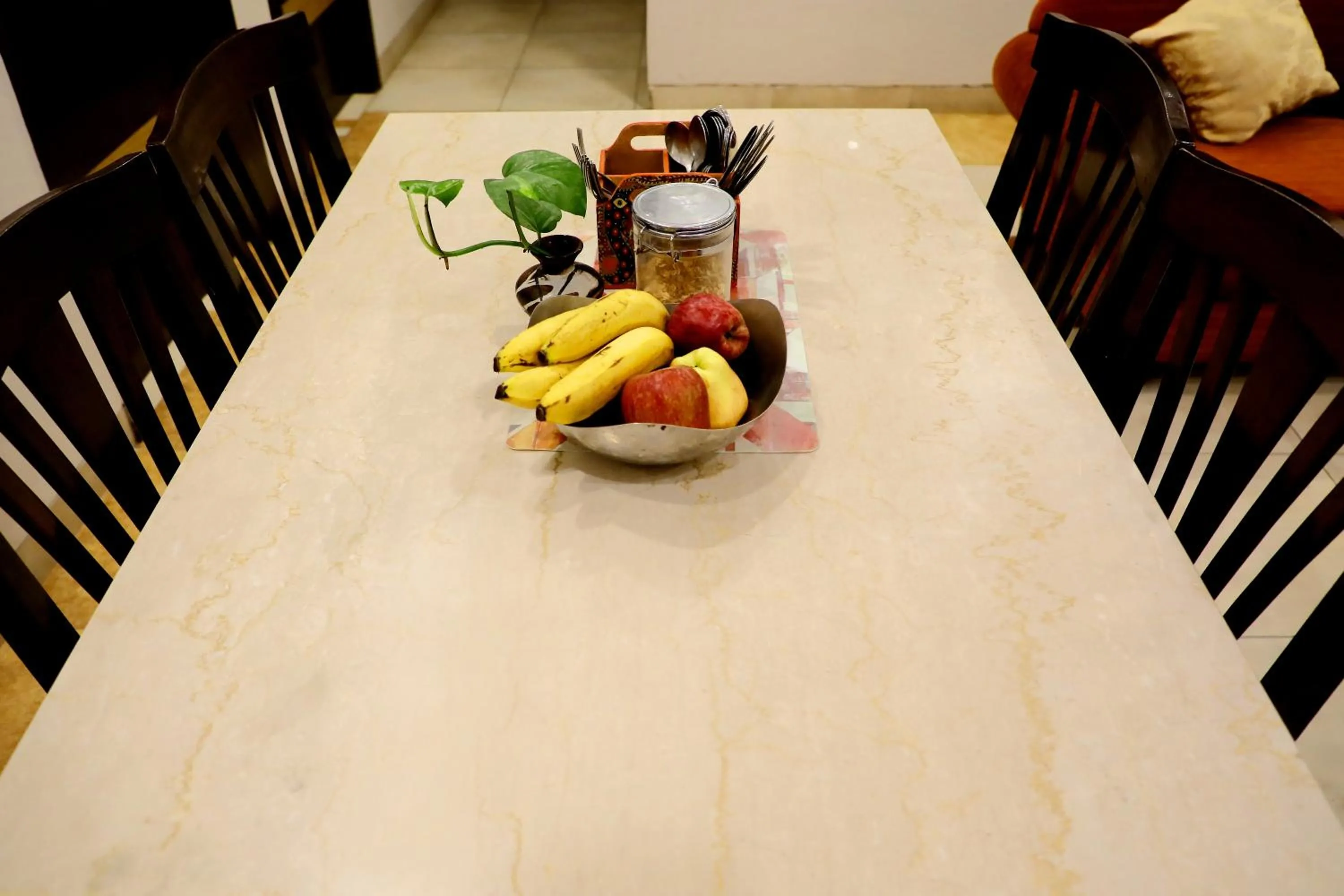 Dining area in Indee home