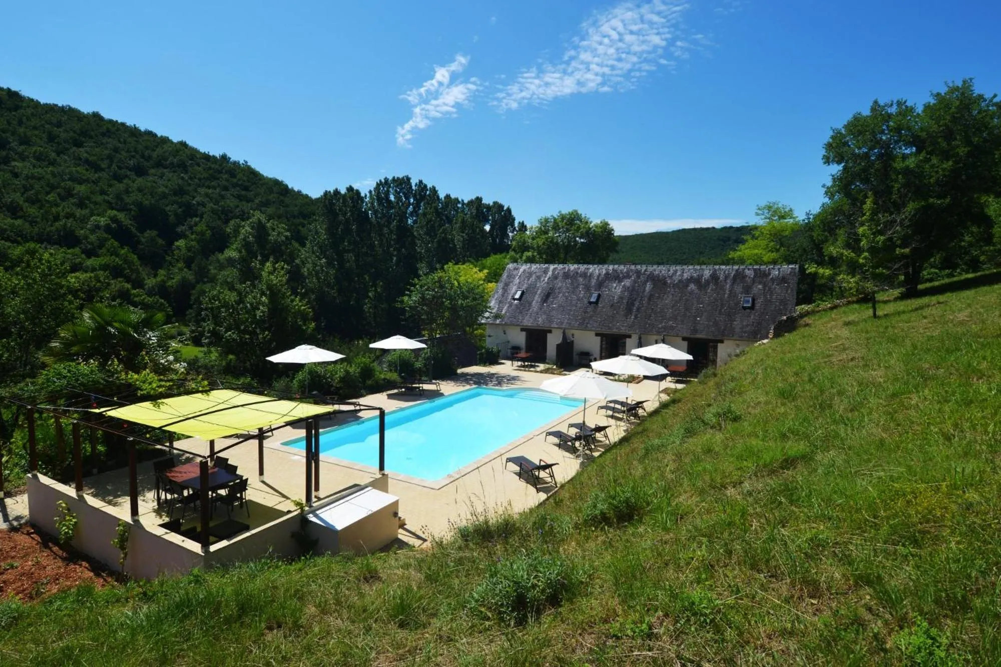 Natural landscape in Le Manoir