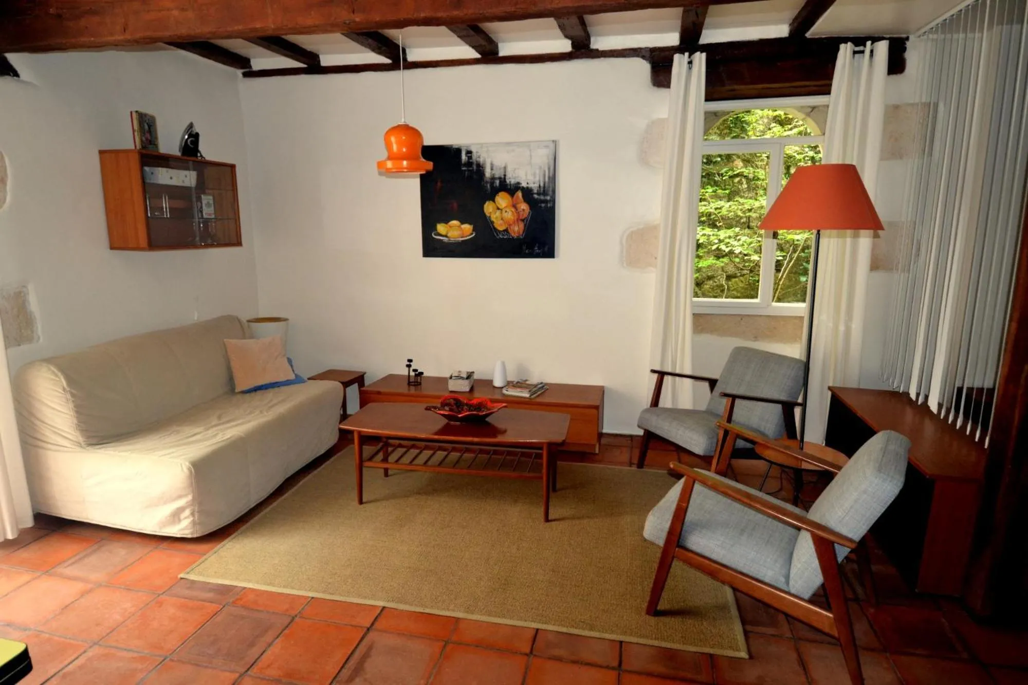 Living room in Le Manoir