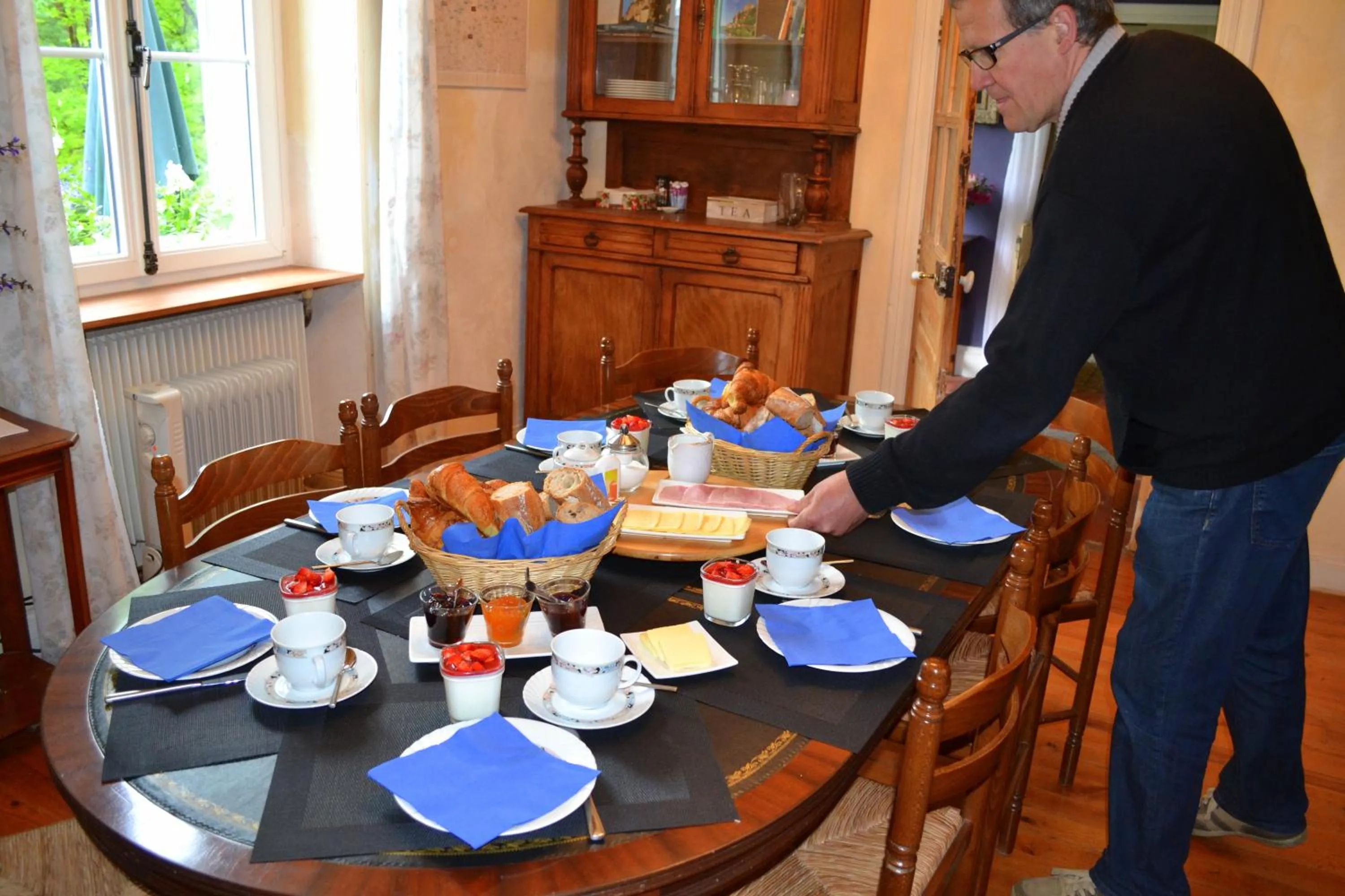 Dining area in Le Manoir