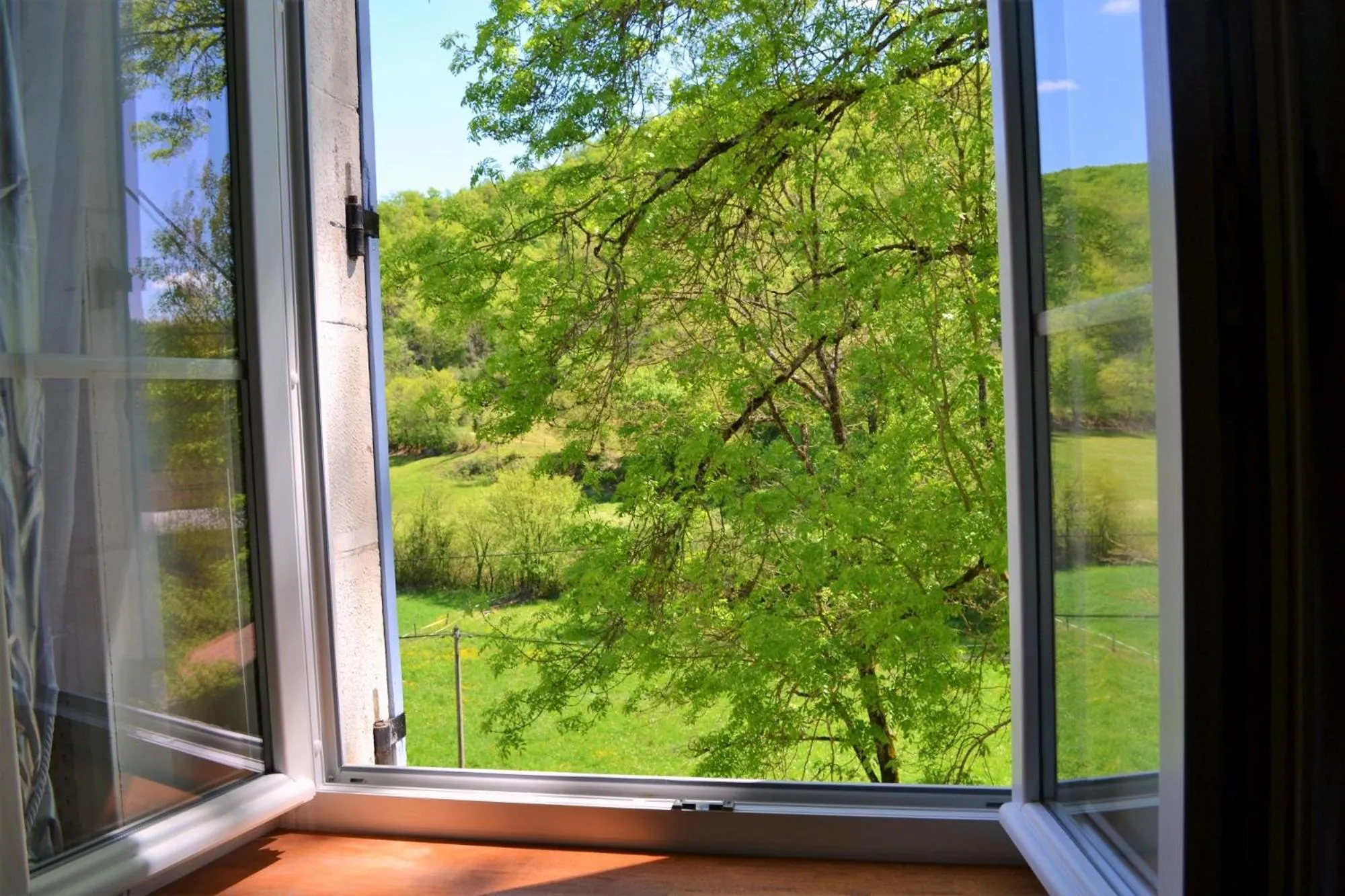 View (from property/room) in Le Manoir