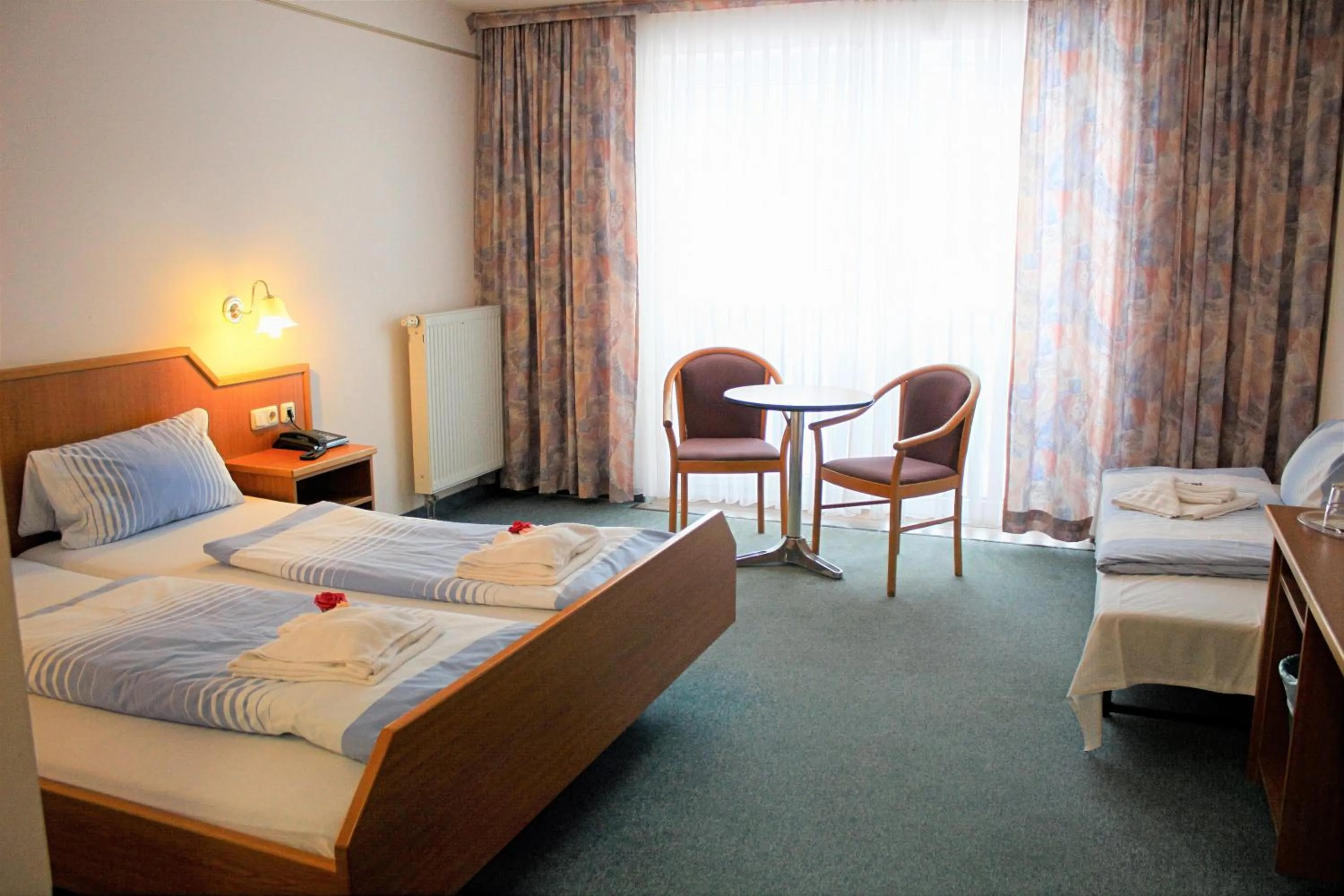 Bed in Waldhotel Feldbachtal