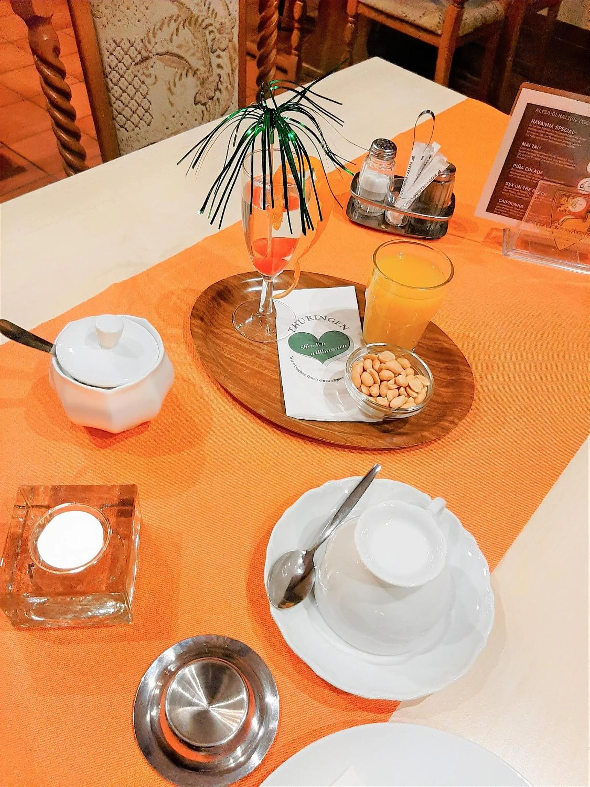 Food and drinks in Waldhotel Feldbachtal