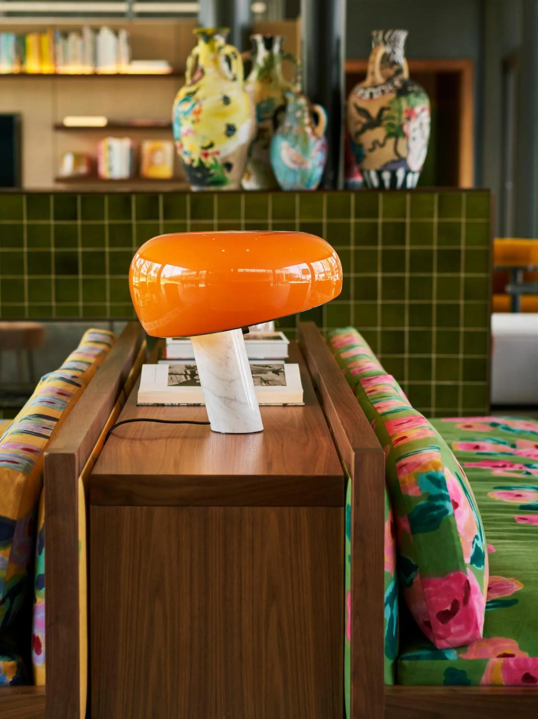 Decorative detail in Asbury Ocean Club Hotel