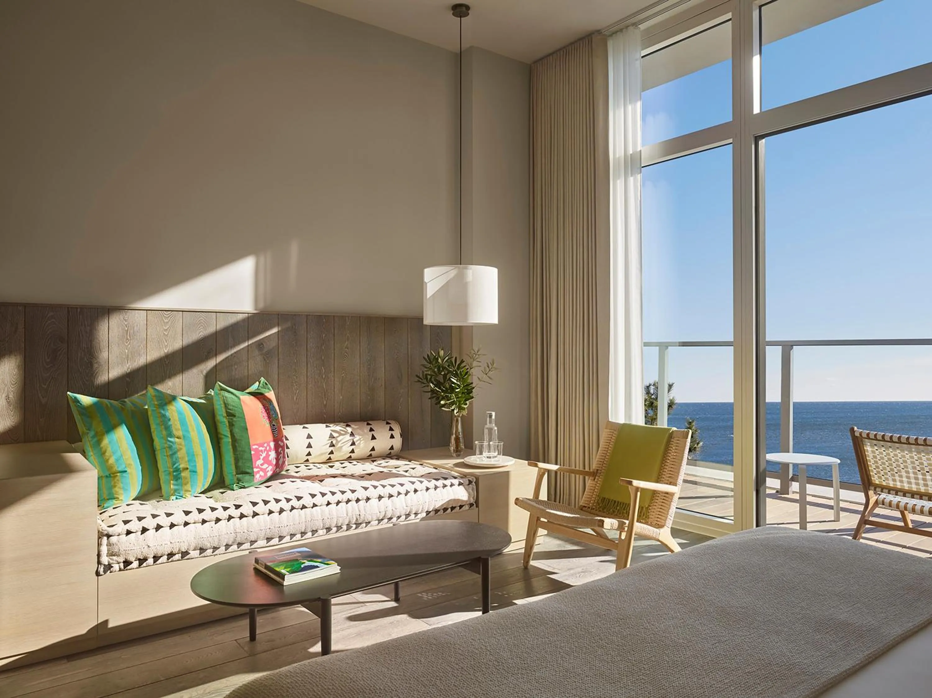 View (from property/room), Bed in Asbury Ocean Club Hotel