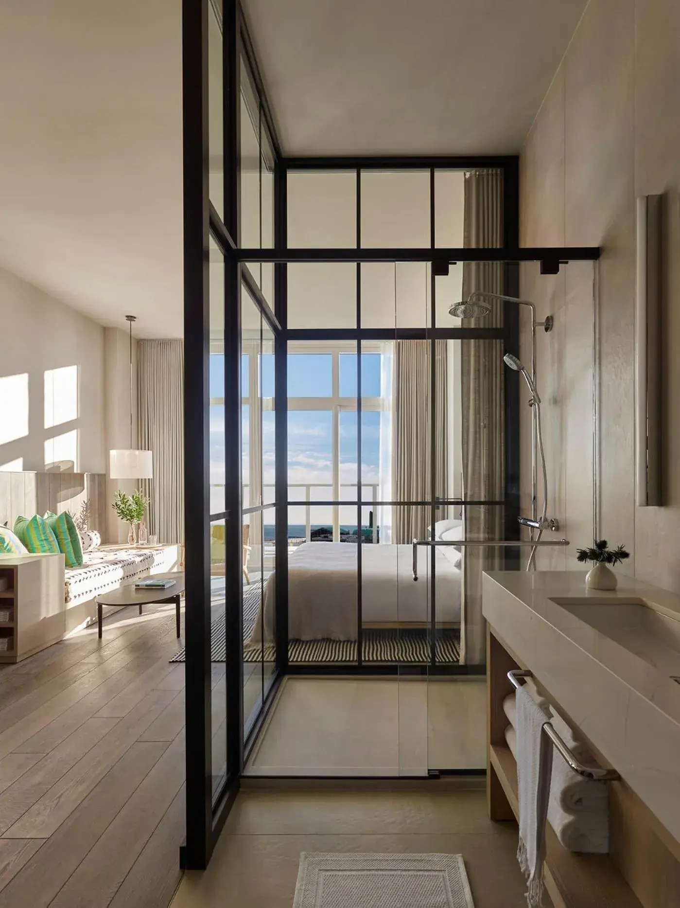 Partial Oceanview Loft Suite in Asbury Ocean Club Hotel Partial Oceanview Loft Suite in Asbury Ocean Club Hotel