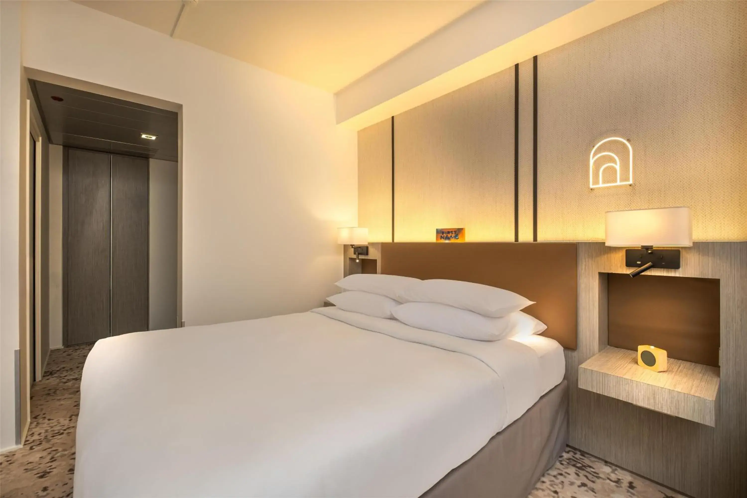 Bedroom, Bed in FirstName Toulouse Bedroom, Bed in FirstName Toulouse