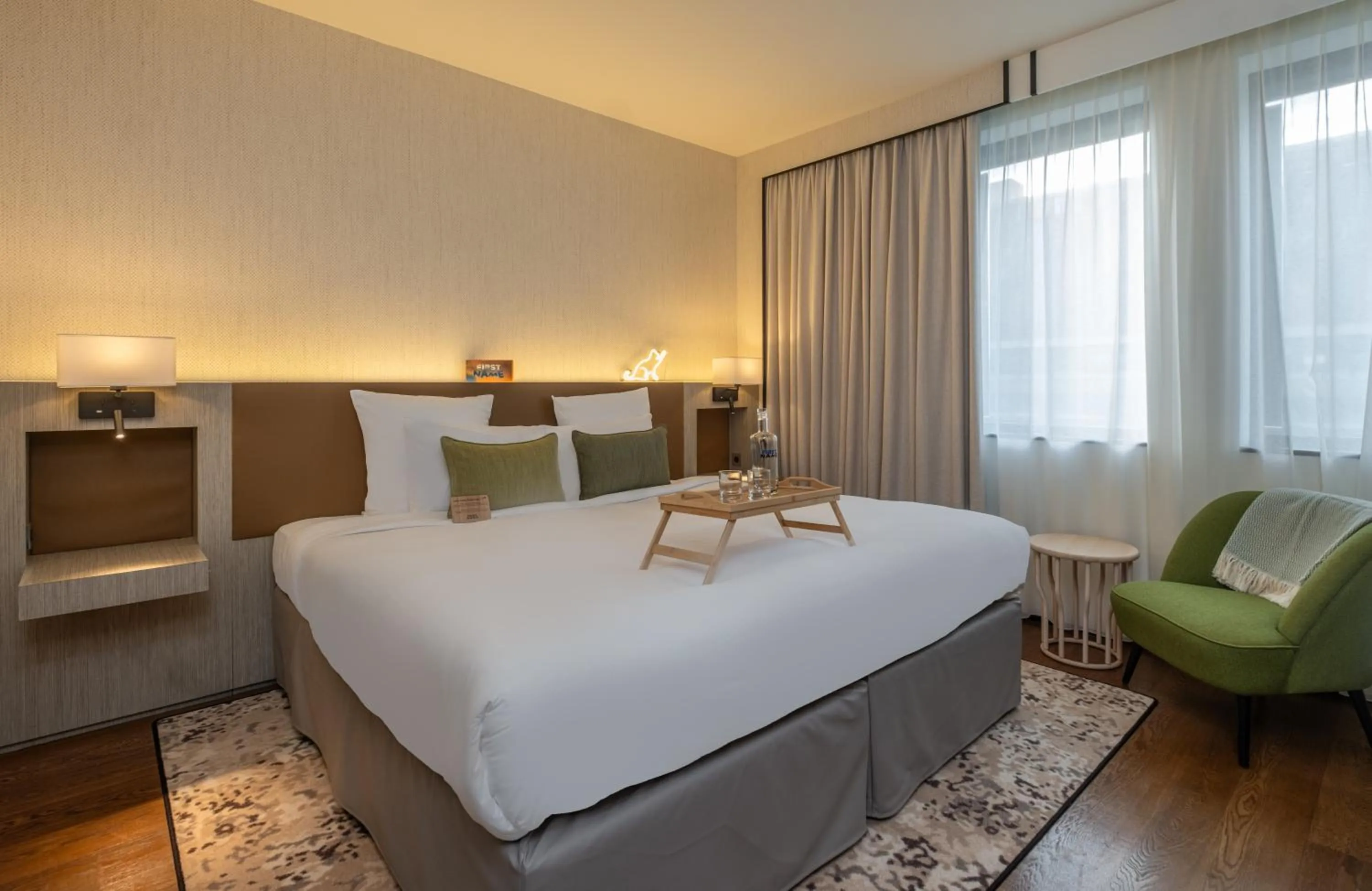 Bedroom, Bed in FirstName Toulouse, part of JdV by Hyatt