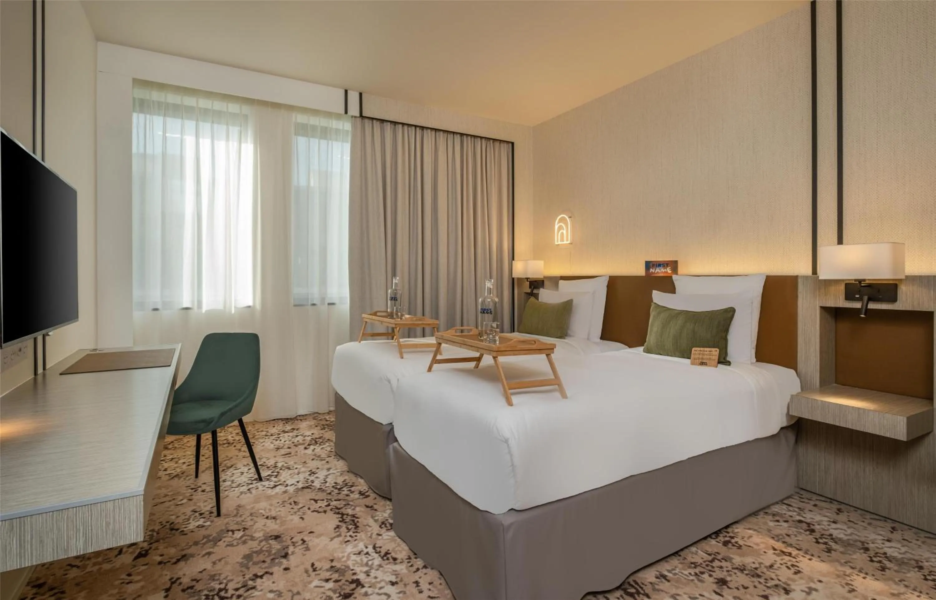 Bedroom, Bed in FirstName Toulouse