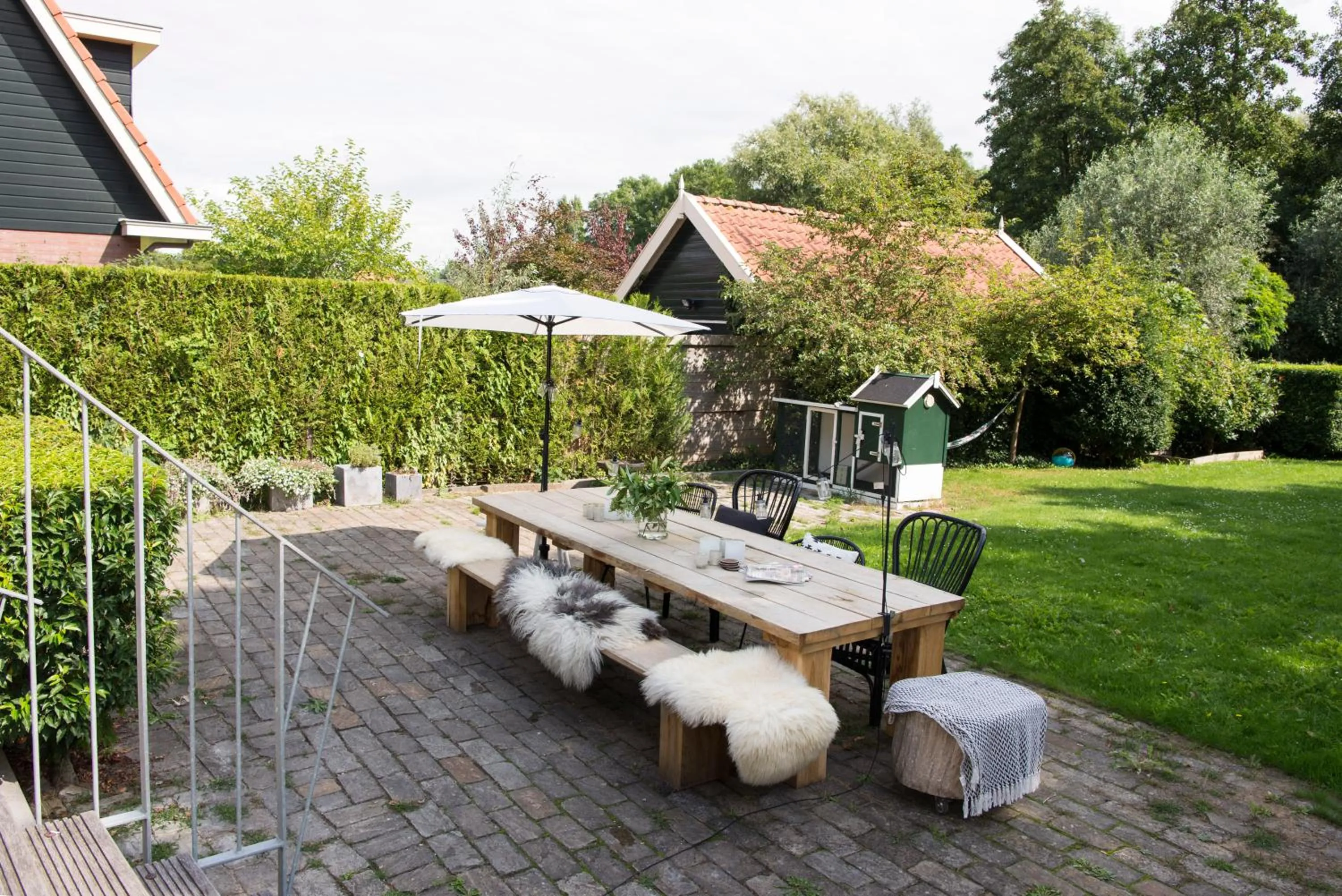 Garden in B & B Meet the Dutch