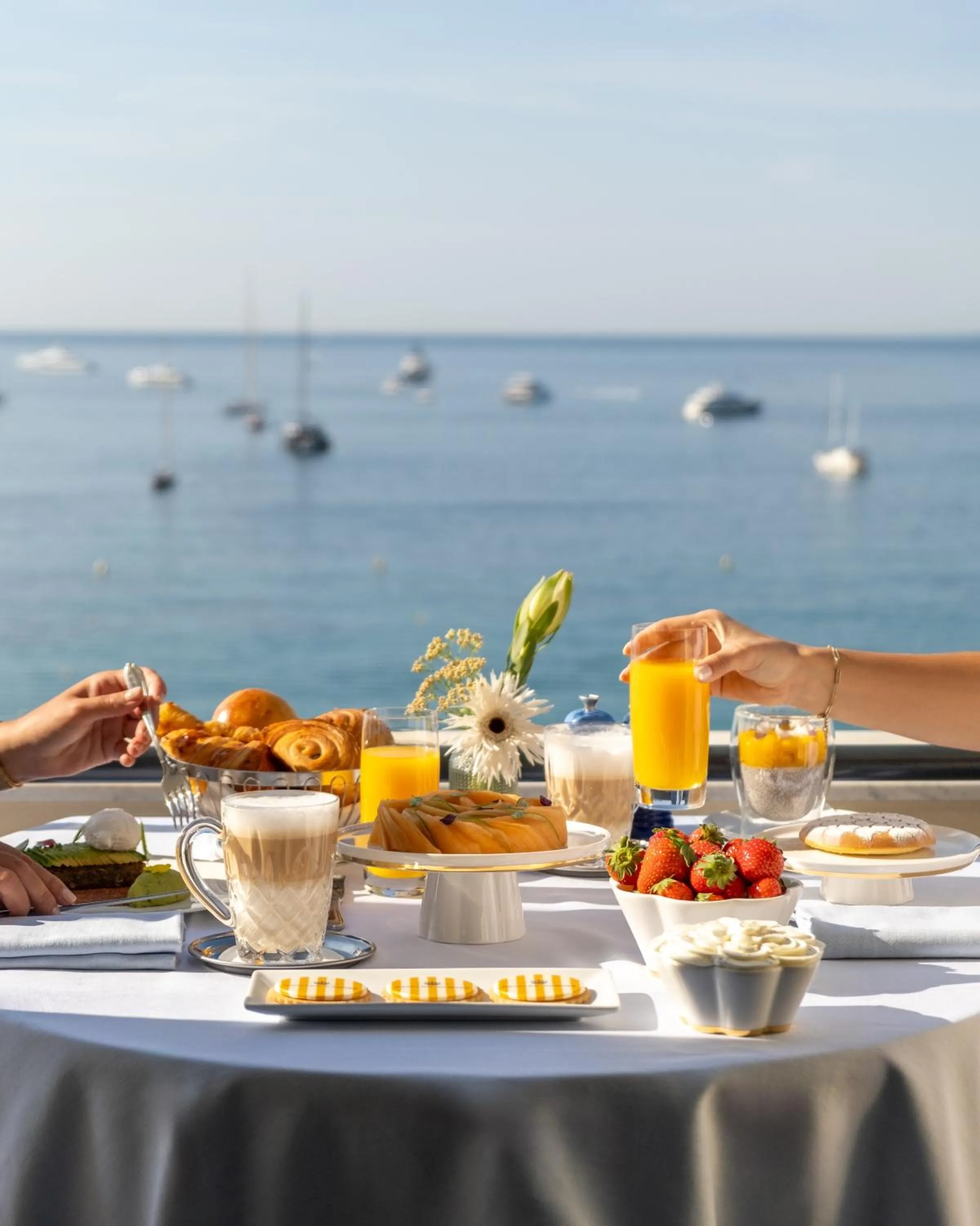 Breakfast in Carlton Cannes, a Regent Hotel
