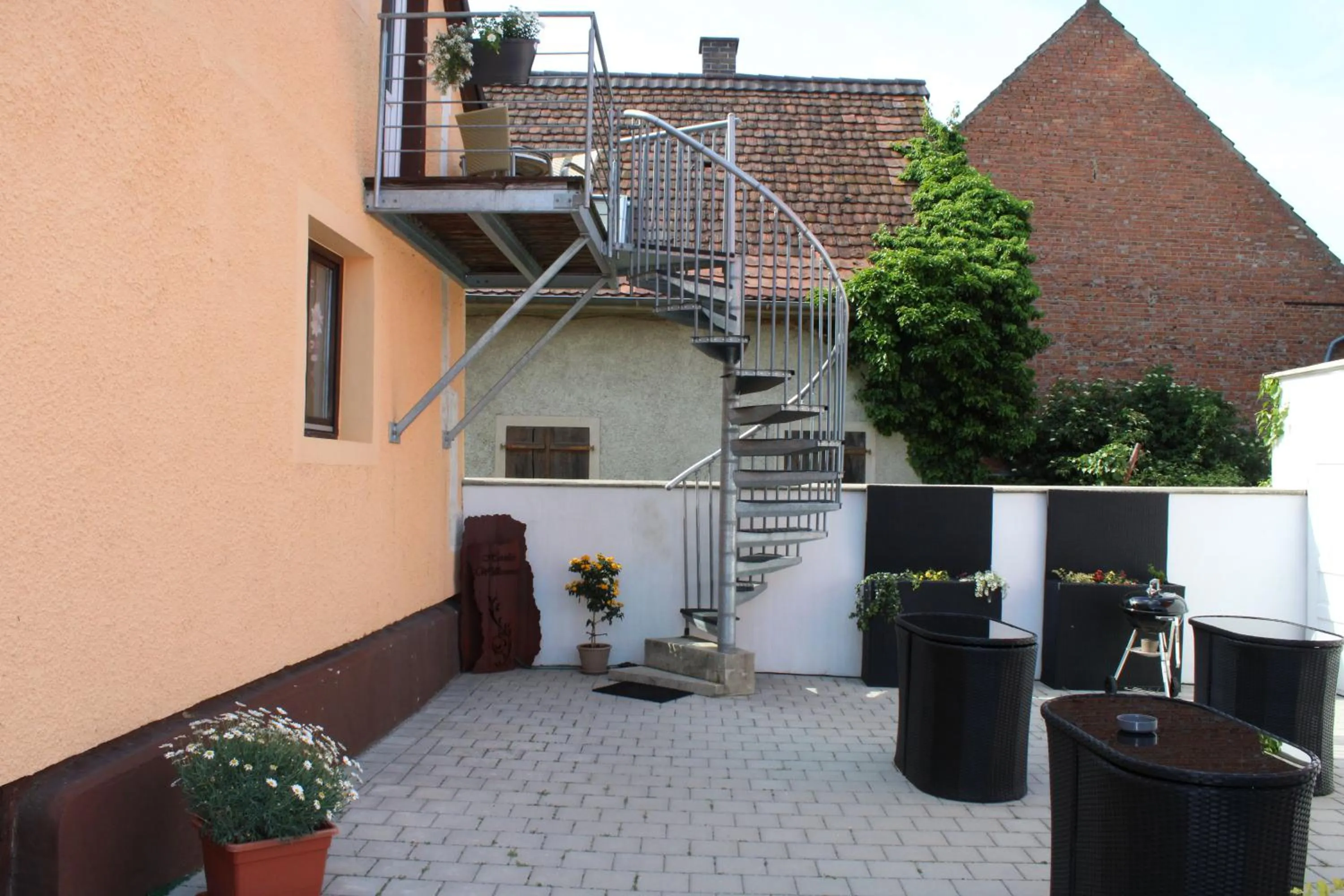Balcony/Terrace in Ferienwohnung Misita