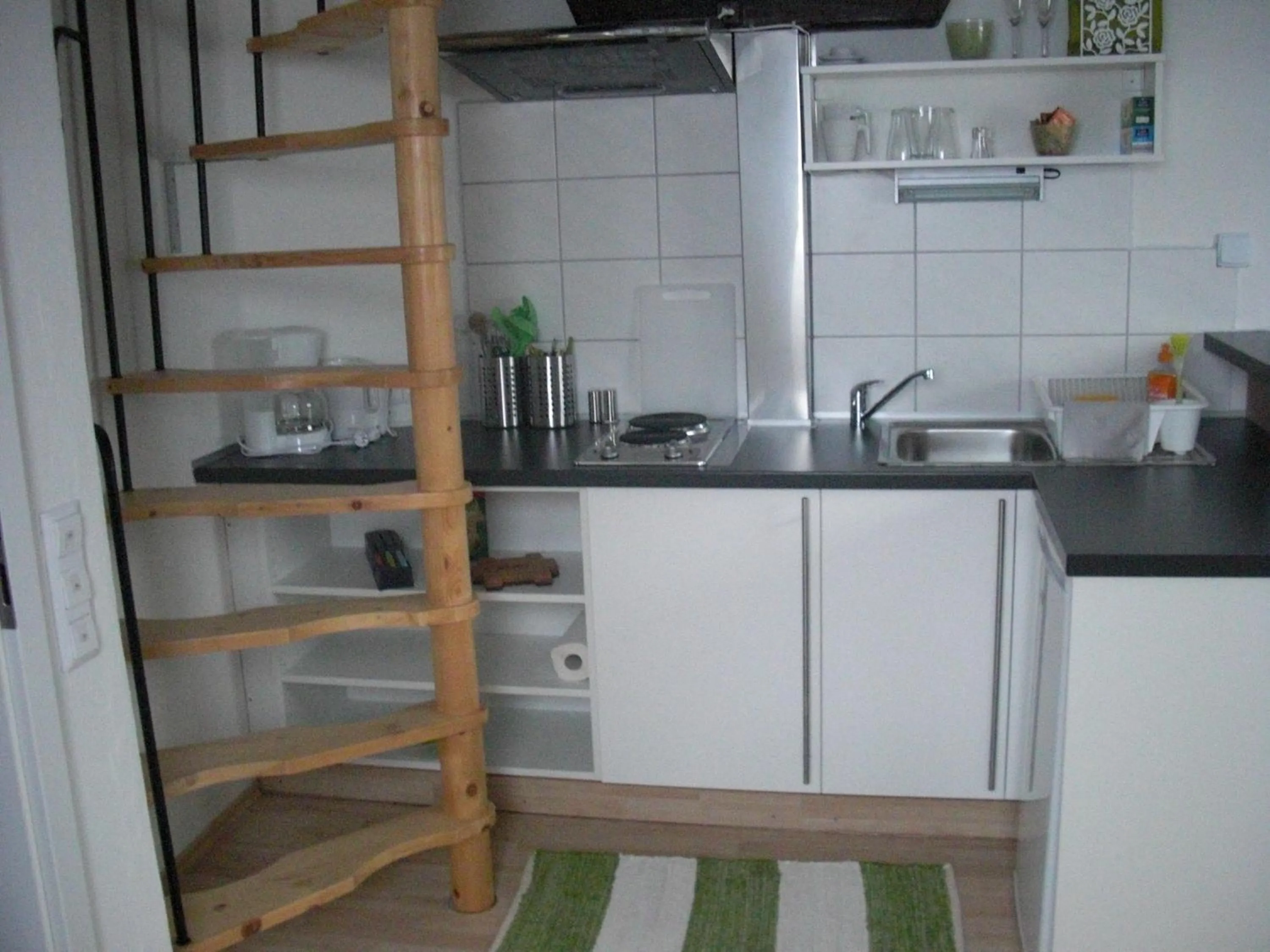 Kitchen or kitchenette in Ferienwohnung Misita