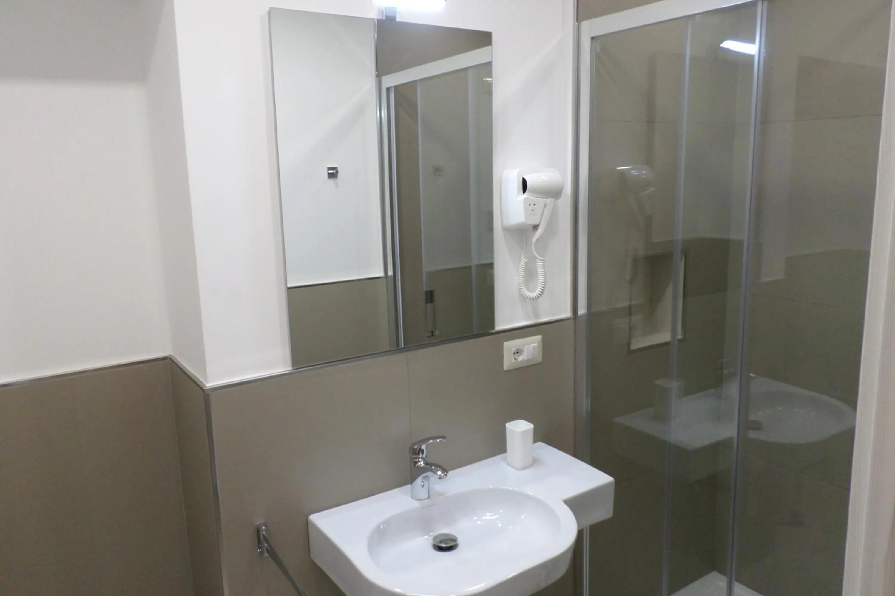 Bathroom in B&B Mansarda del Sole