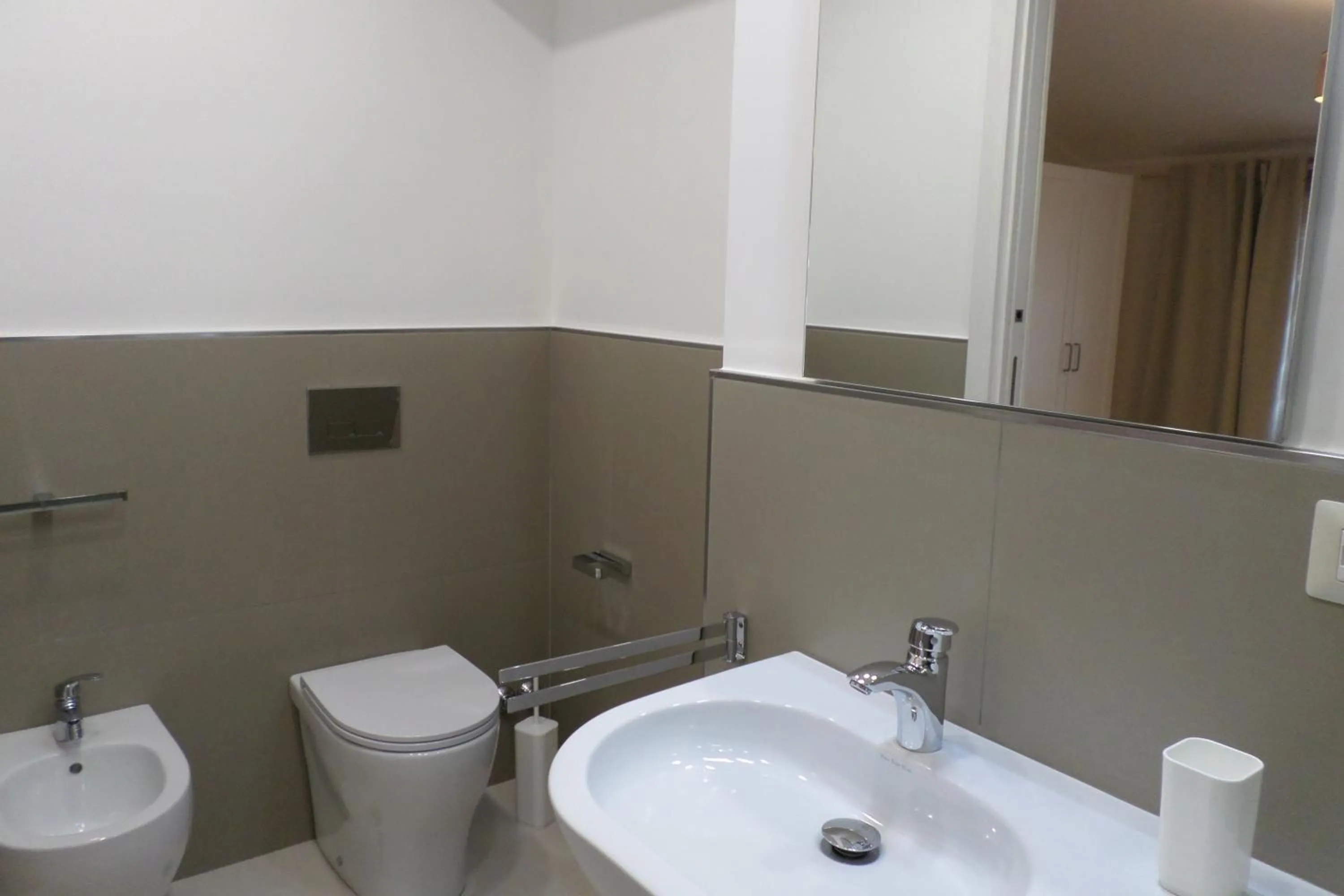 Bathroom in B&B Mansarda del Sole