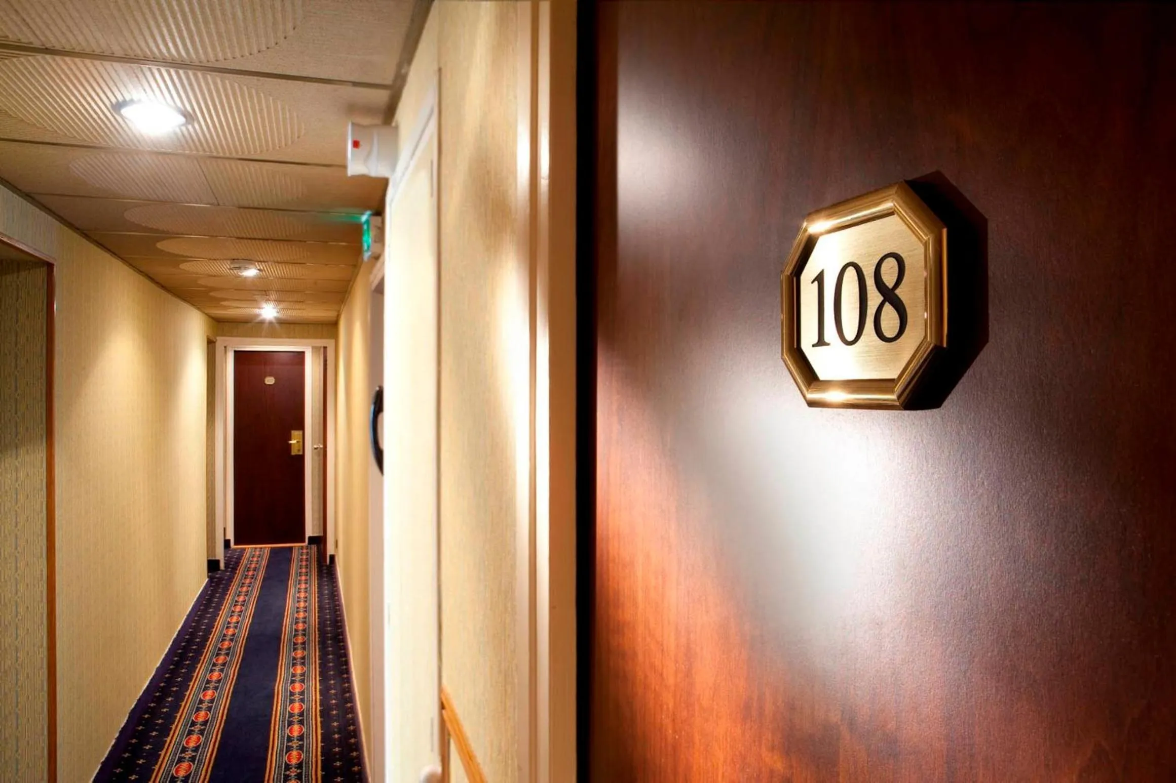 Decorative detail in Hotel Paix Republique