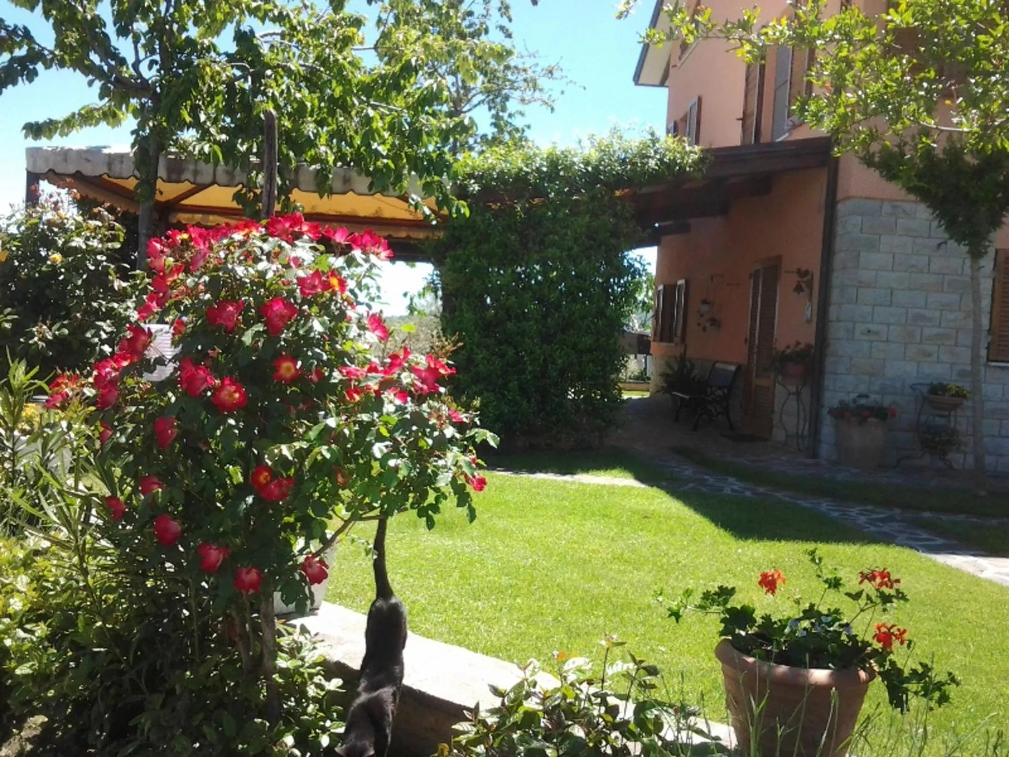 Facade/entrance in Poggio La Grognola