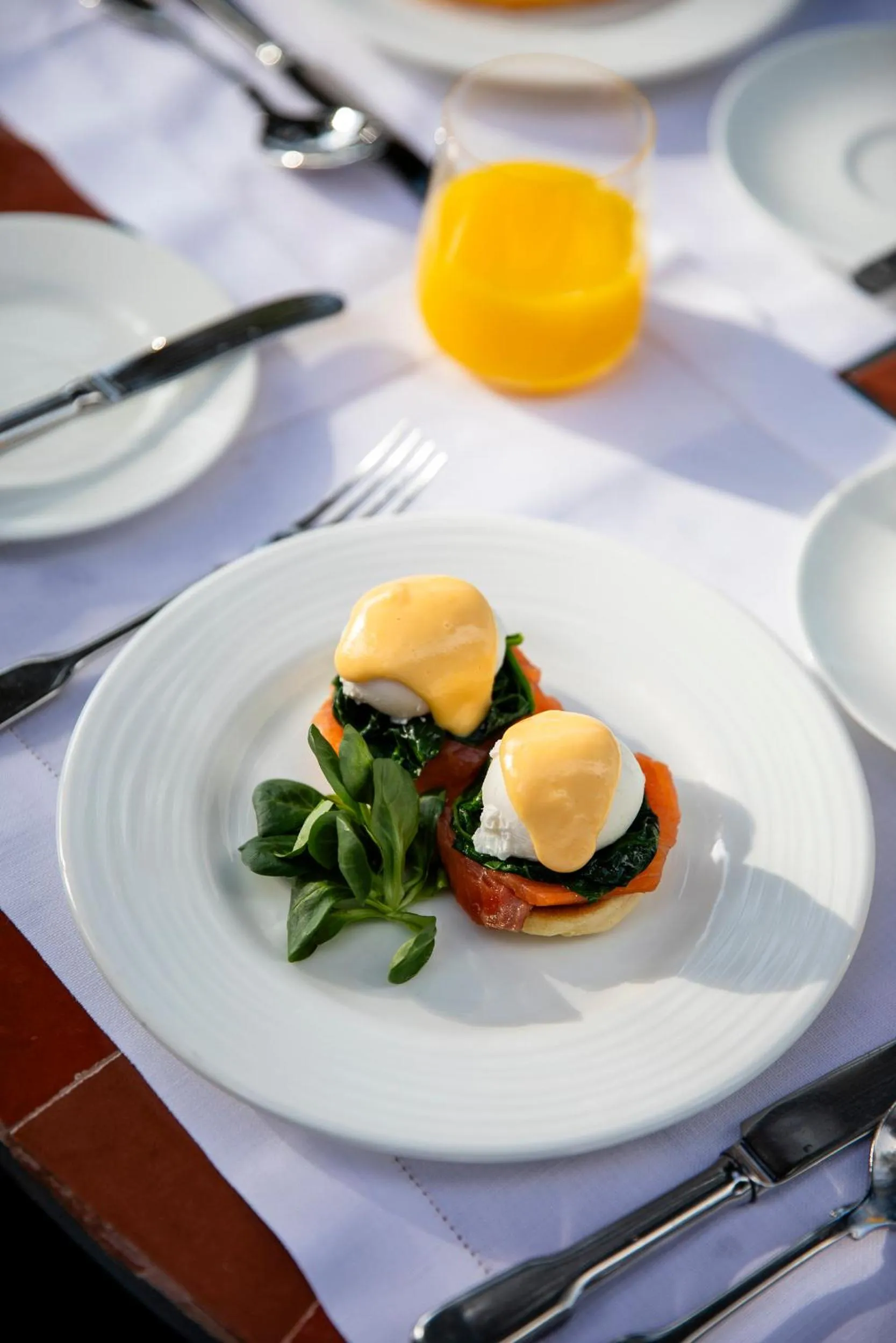 Breakfast in Borgo Pignano Volterra Tuscany