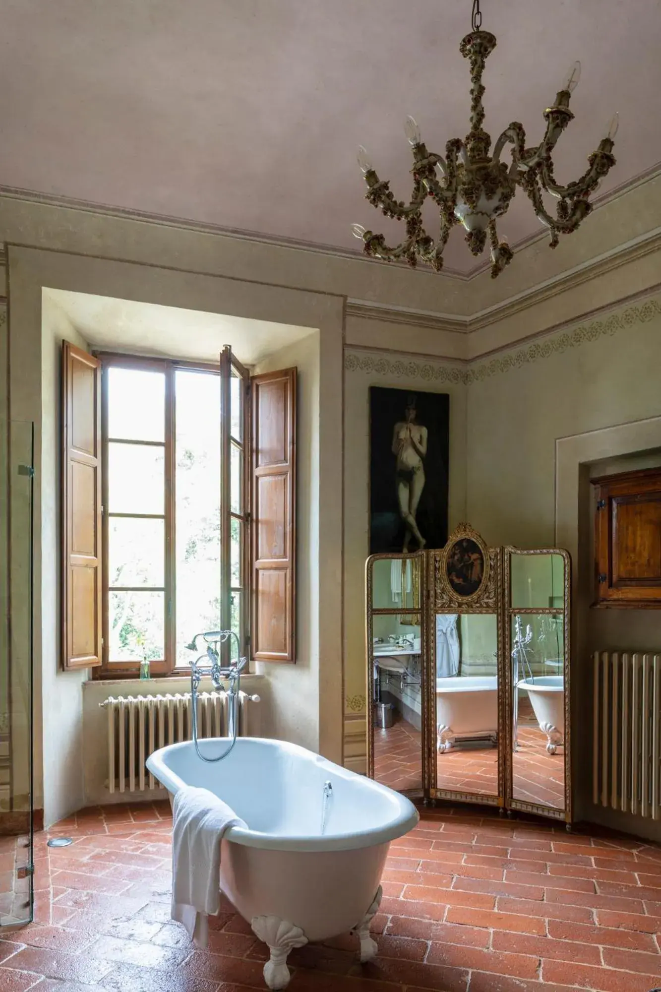 Bathroom in Borgo Pignano Tuscany Bathroom in Borgo Pignano Tuscany