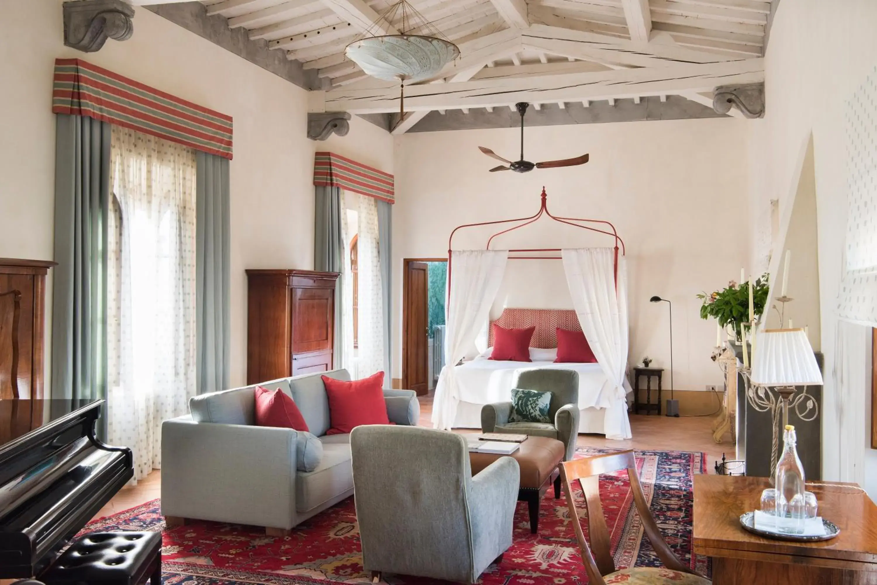 Bedroom in Borgo Pignano Tuscany Bedroom in Borgo Pignano Tuscany