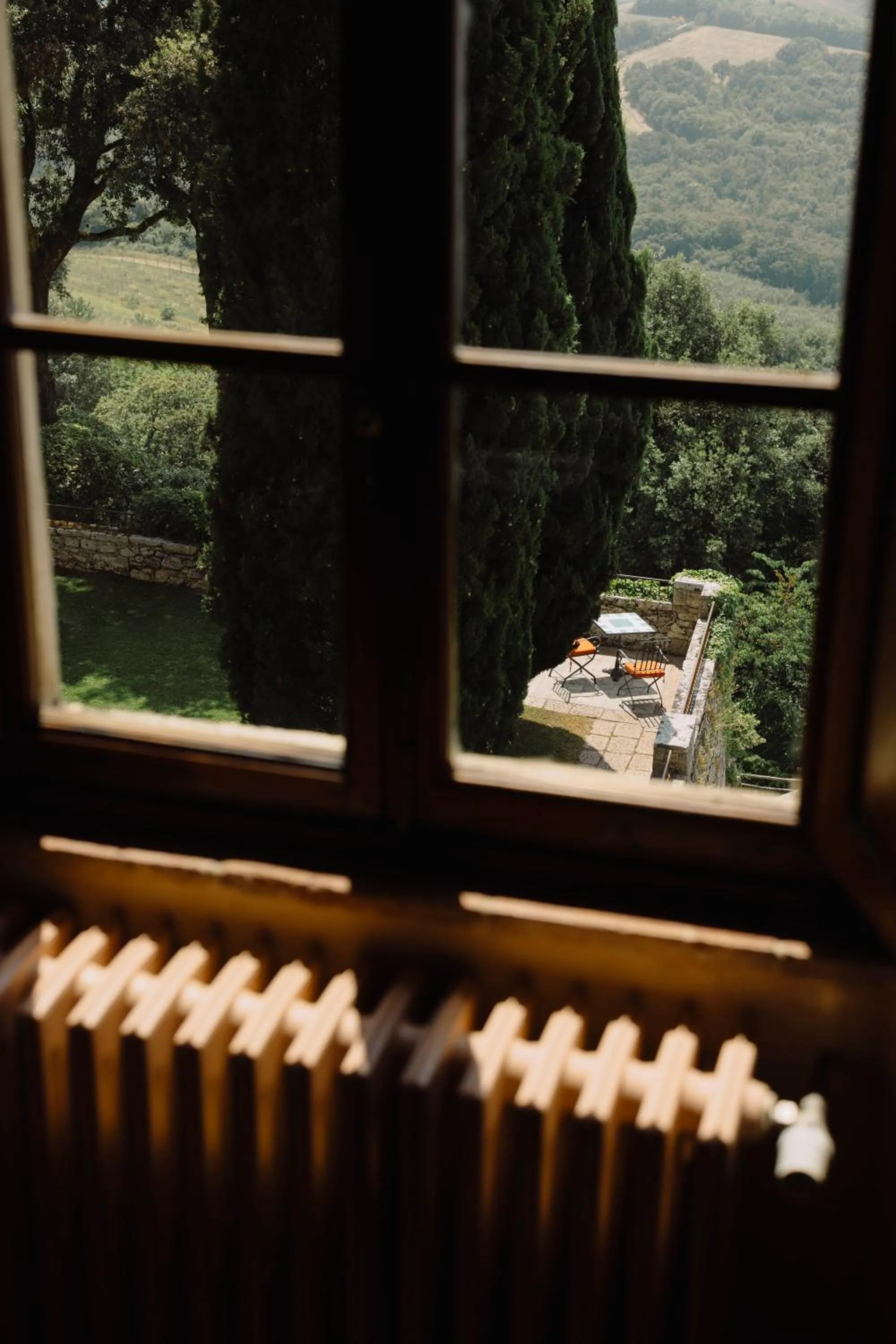View (from property/room) in Borgo Pignano Volterra Tuscany