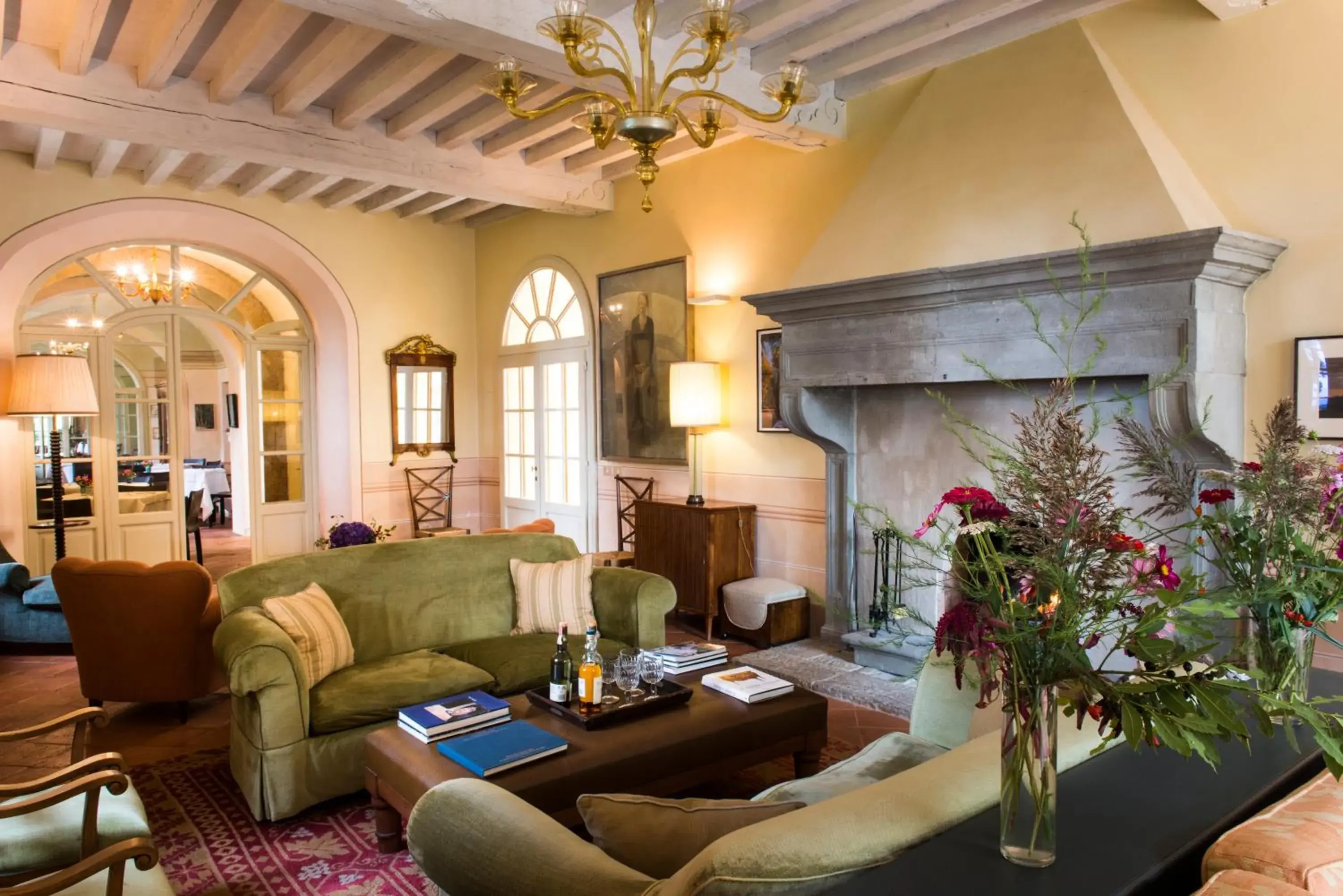 Lounge or bar in Borgo Pignano Tuscany Lounge or bar in Borgo Pignano Tuscany