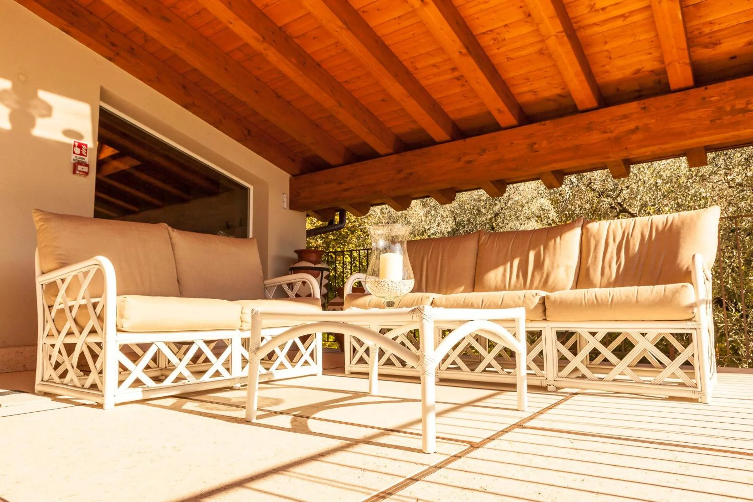 Patio in Quercia Belvedere Relais