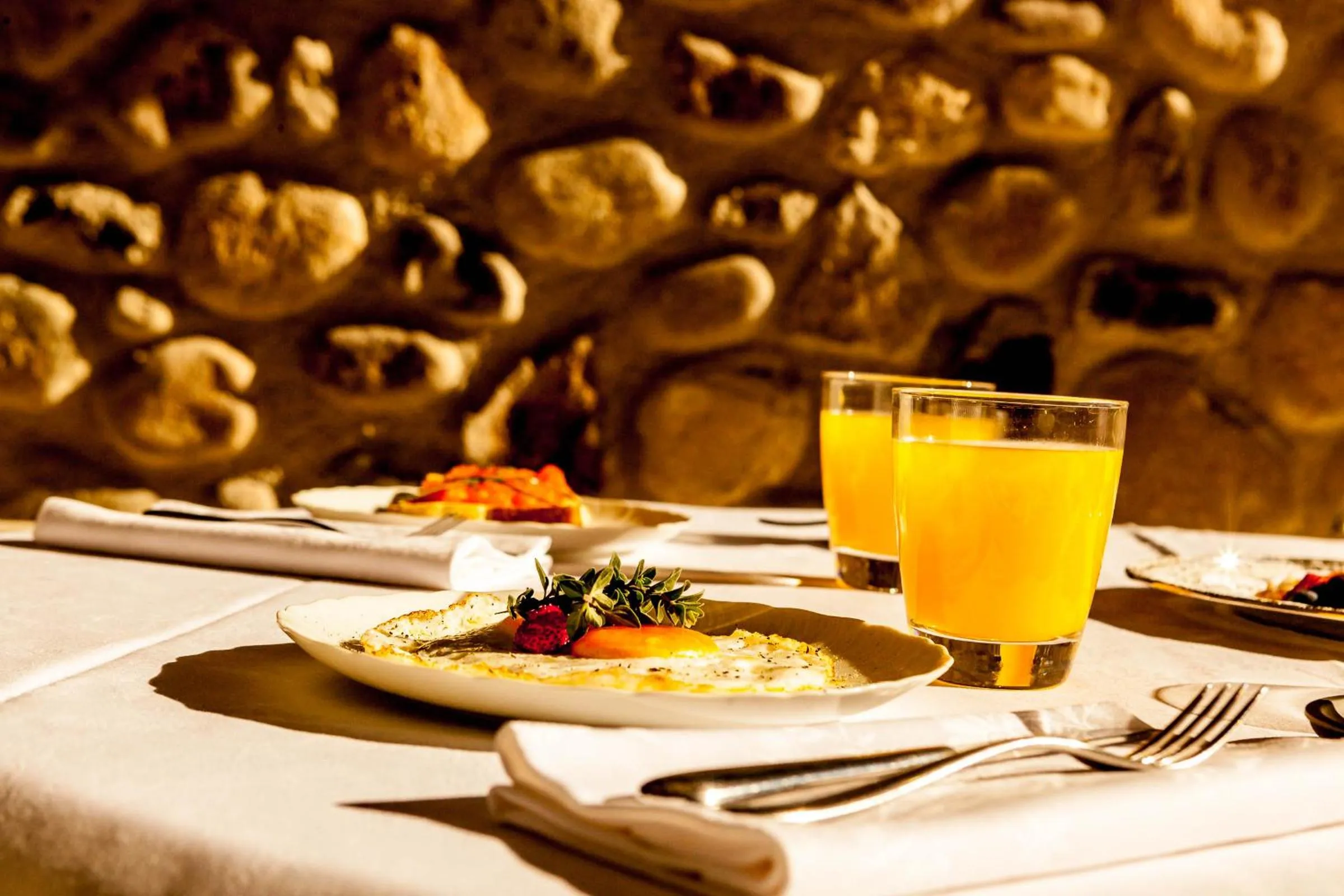 Food and drinks in Quercia Belvedere Relais