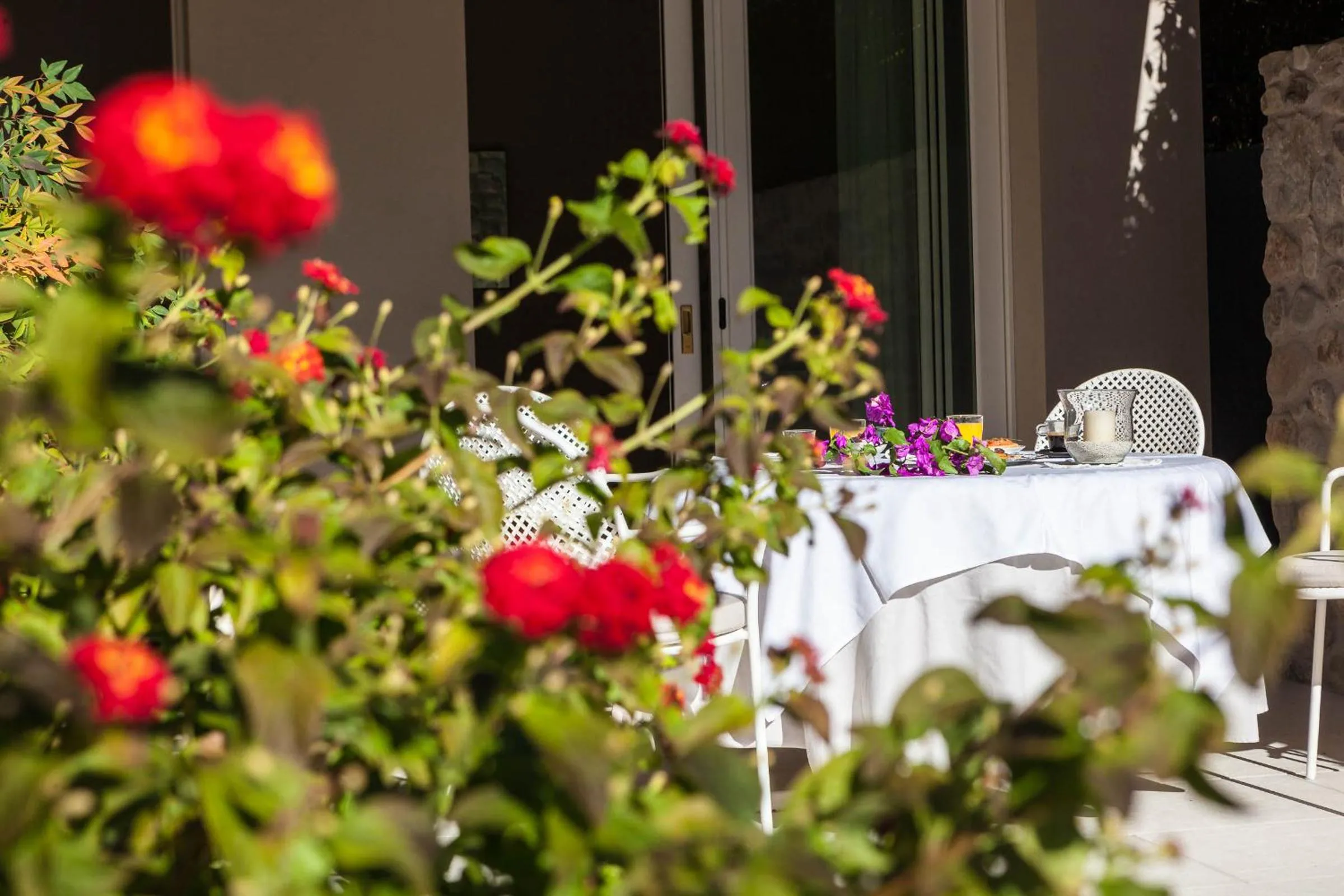 Patio in Quercia Belvedere Relais