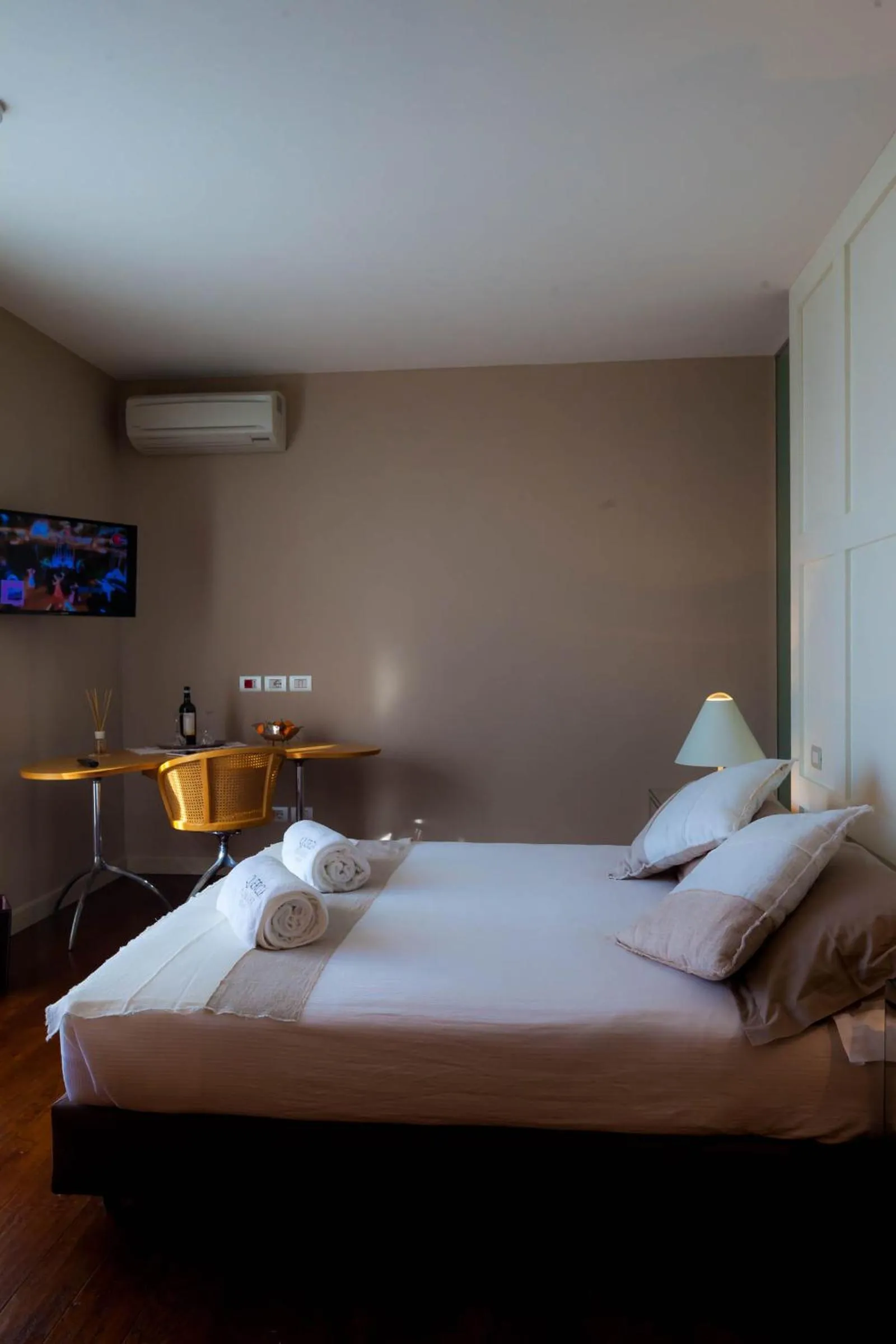 Bed in Quercia Belvedere Relais