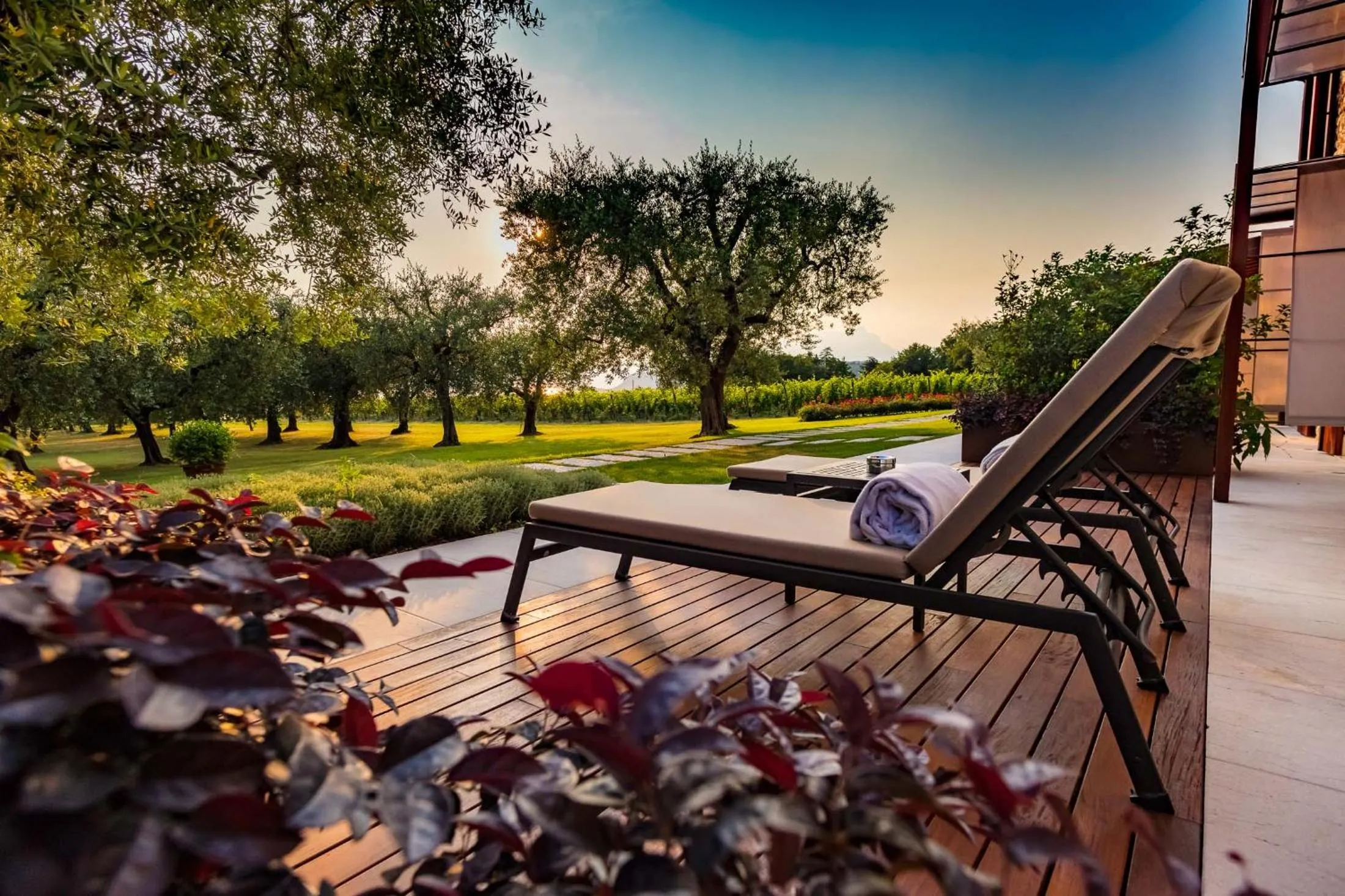 Patio in Quercia Belvedere Relais