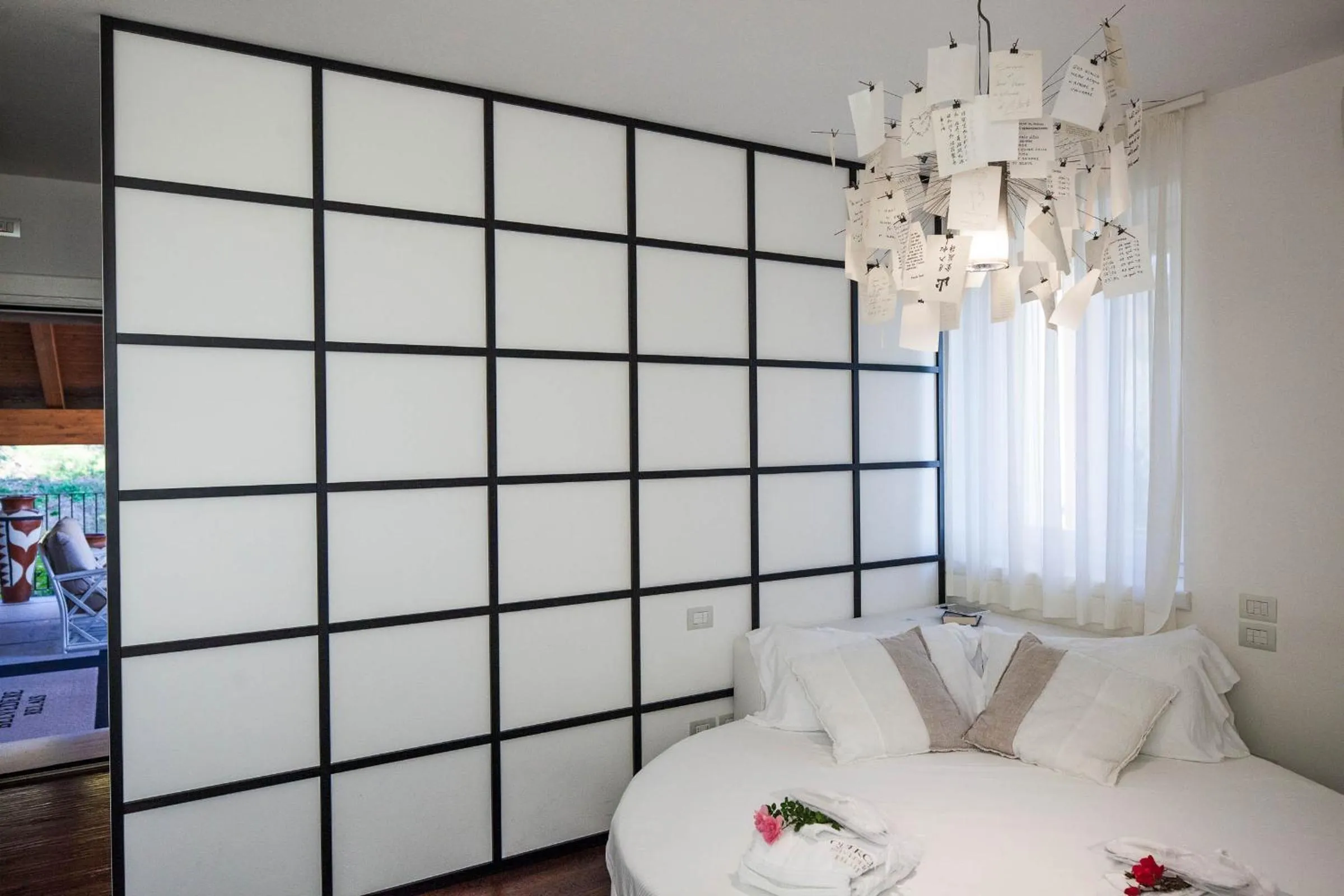 Bed in Quercia Belvedere Relais