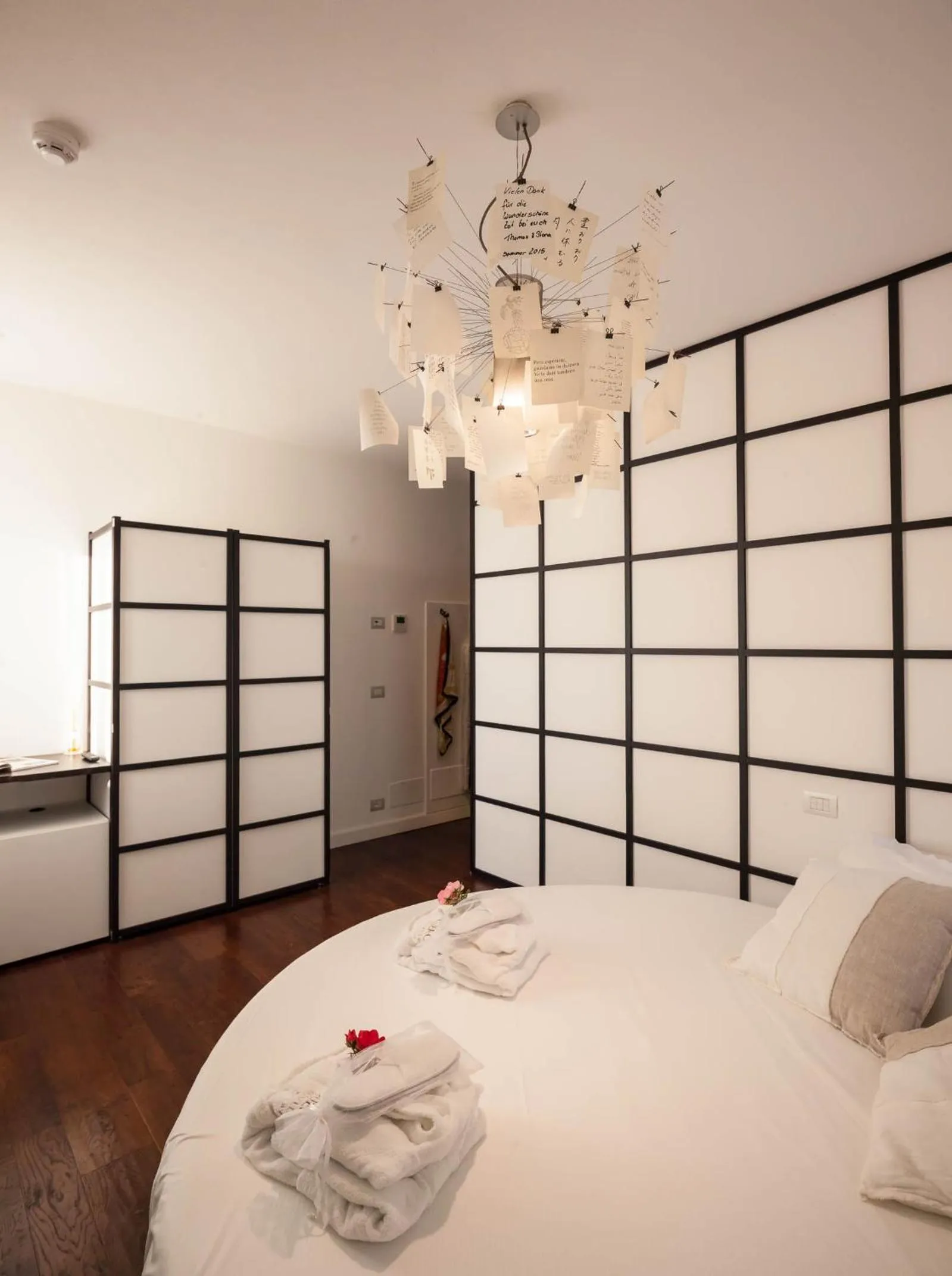 Bed in Quercia Belvedere Relais