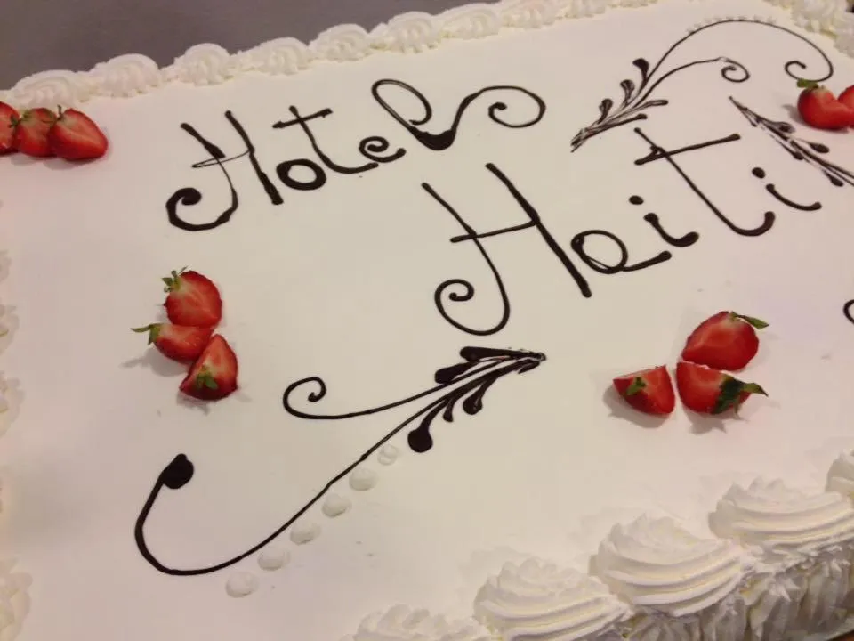 Food close-up in Hotel Haiti