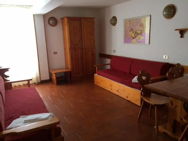 Seating area in Cervinia Due