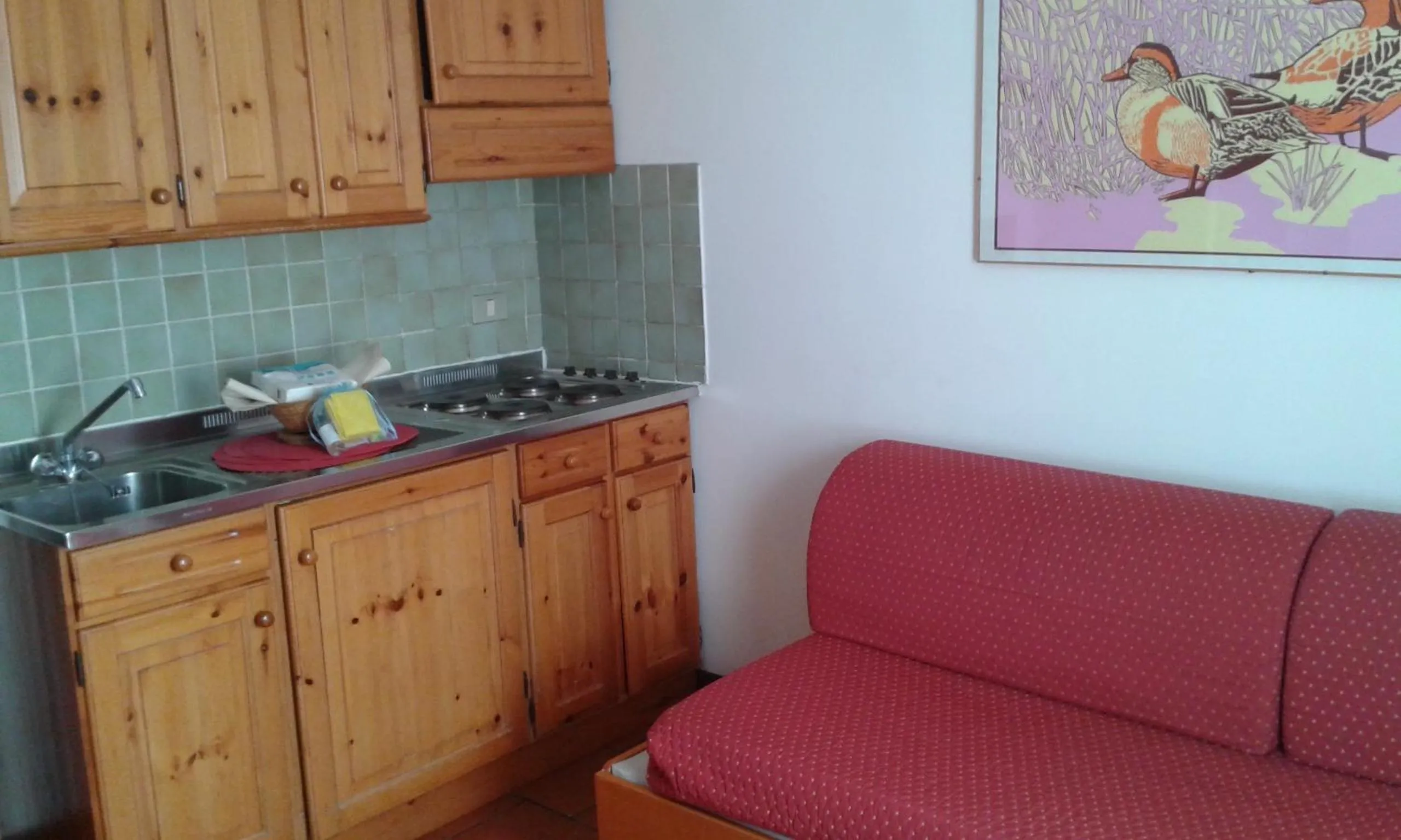 Kitchen or kitchenette in Cervinia Due