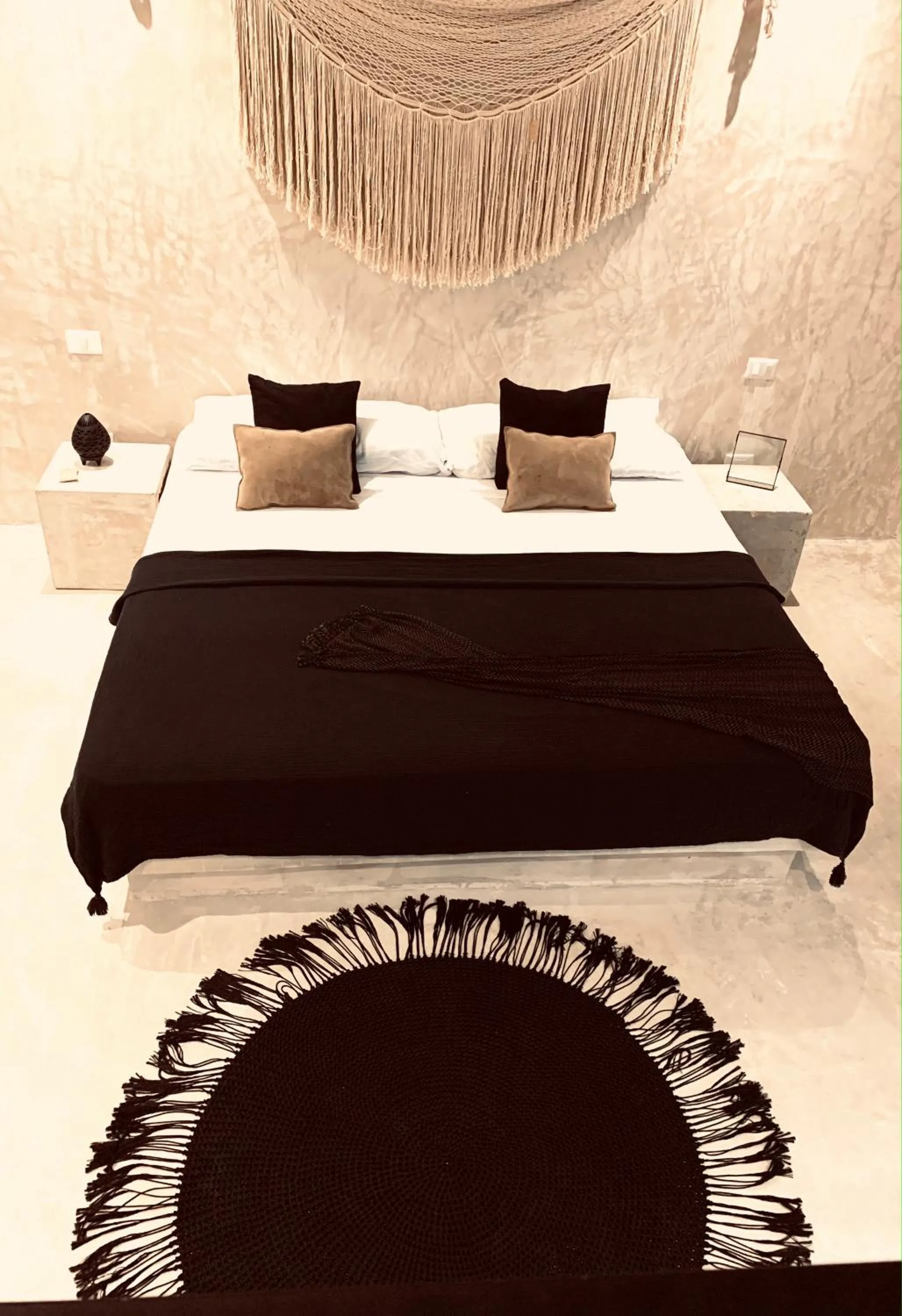 Bed in Apartments & Suites MADRE Holbox Self-Check IN