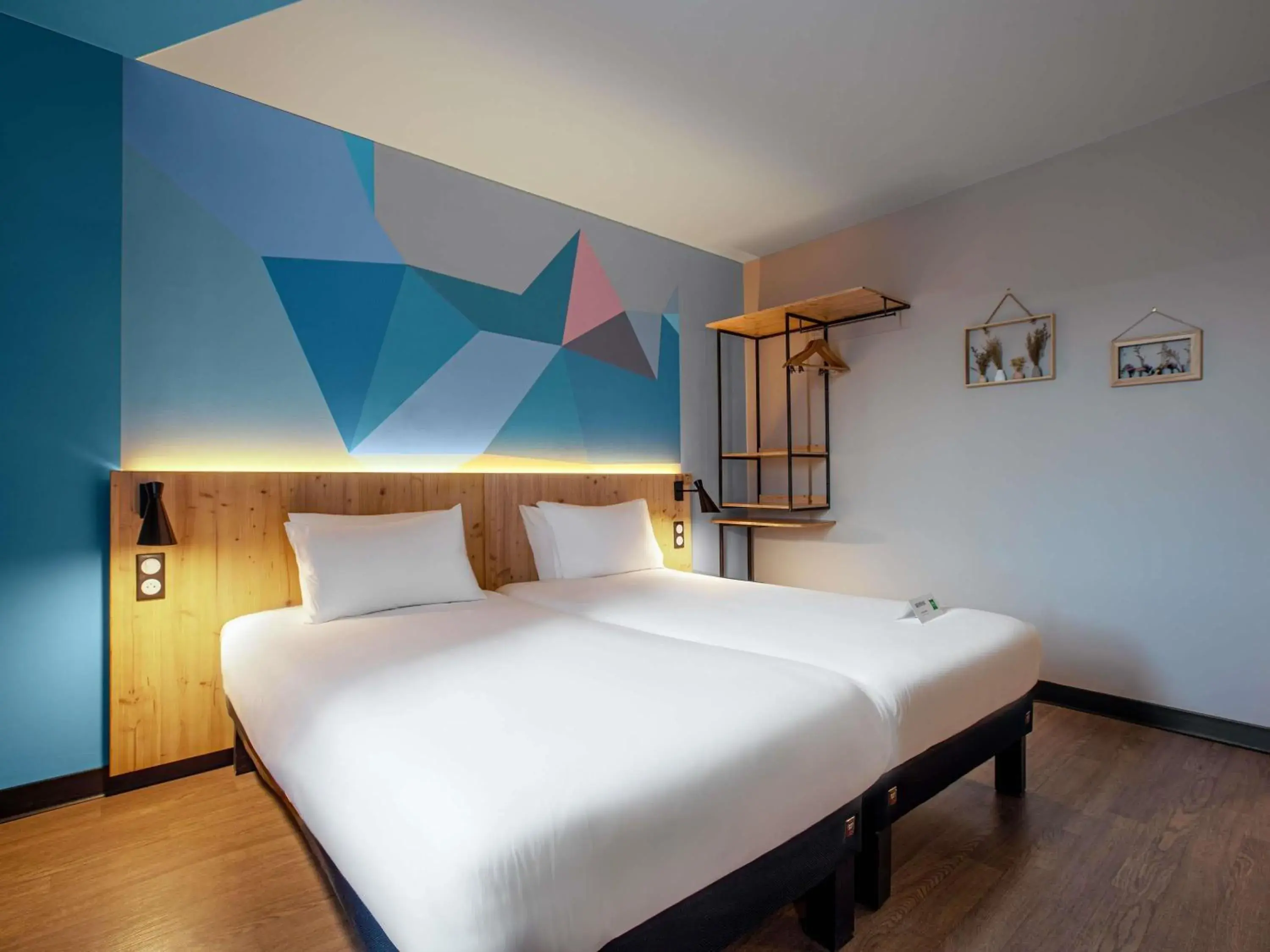 Bedroom, Bed in ibis Styles Evry Lisses Bedroom, Bed in ibis Styles Evry Lisses