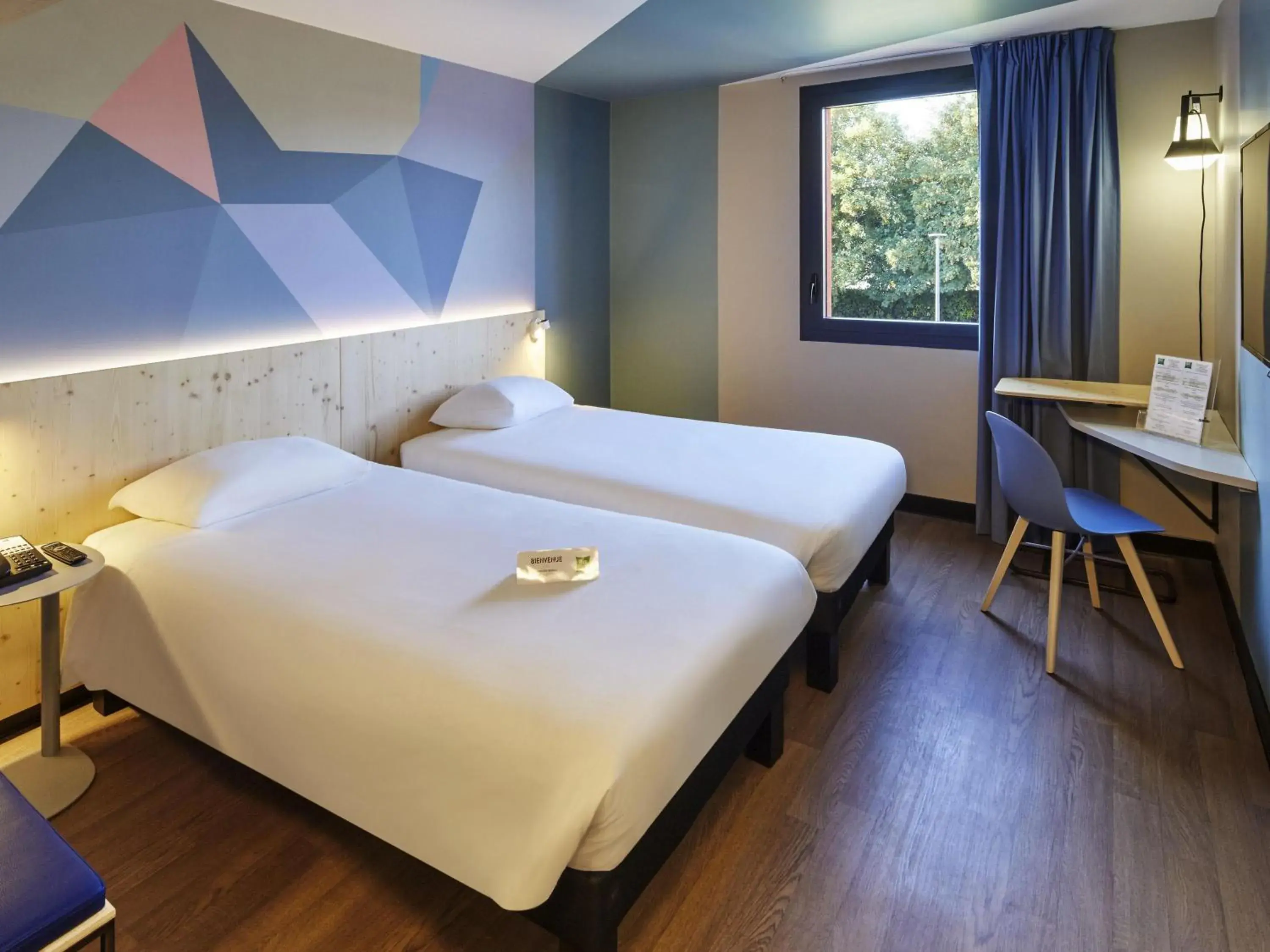 Bedroom, Bed in ibis Styles Evry Lisses Bedroom, Bed in ibis Styles Evry Lisses