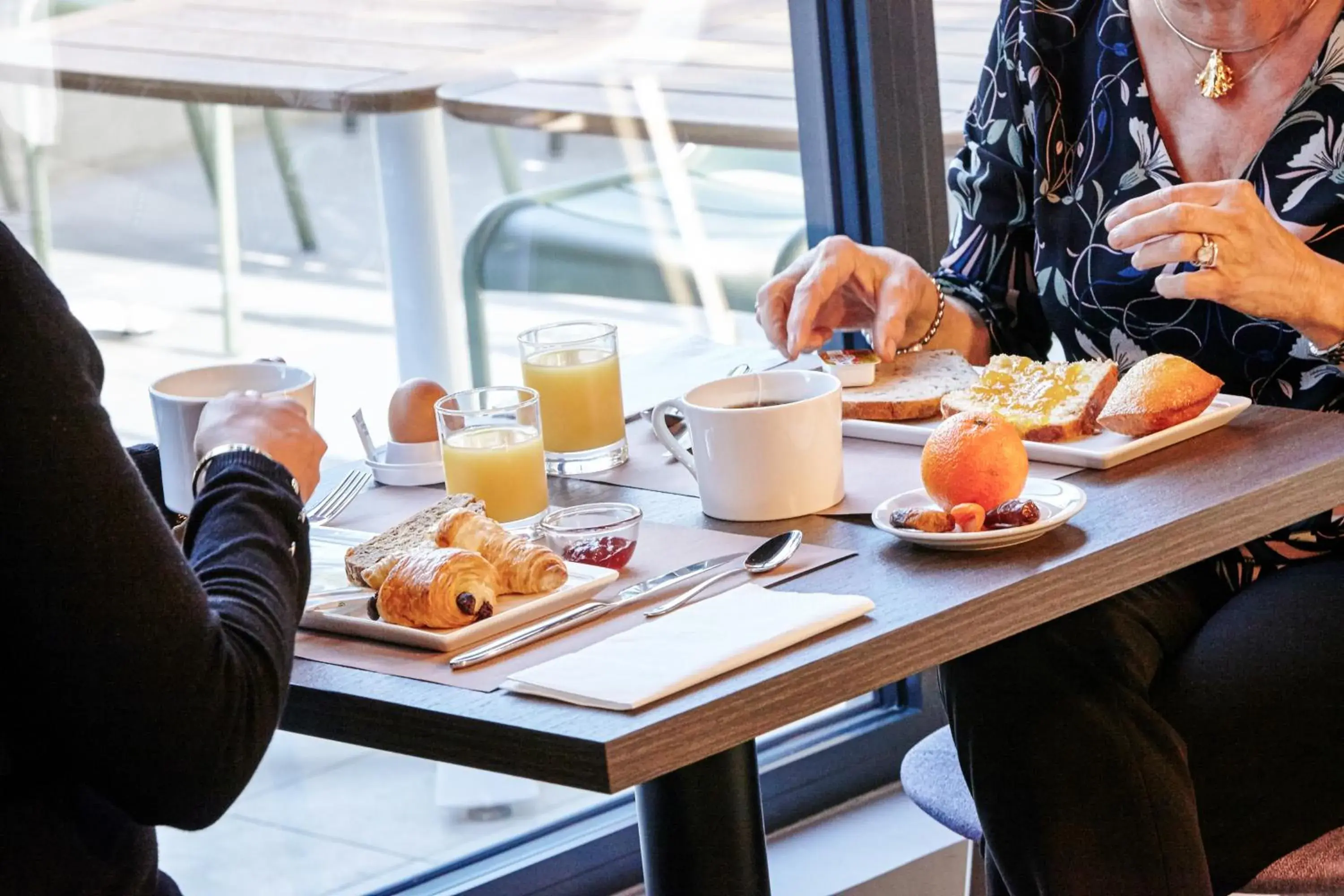 Buffet breakfast in ibis Styles Evry Lisses Buffet breakfast in ibis Styles Evry Lisses