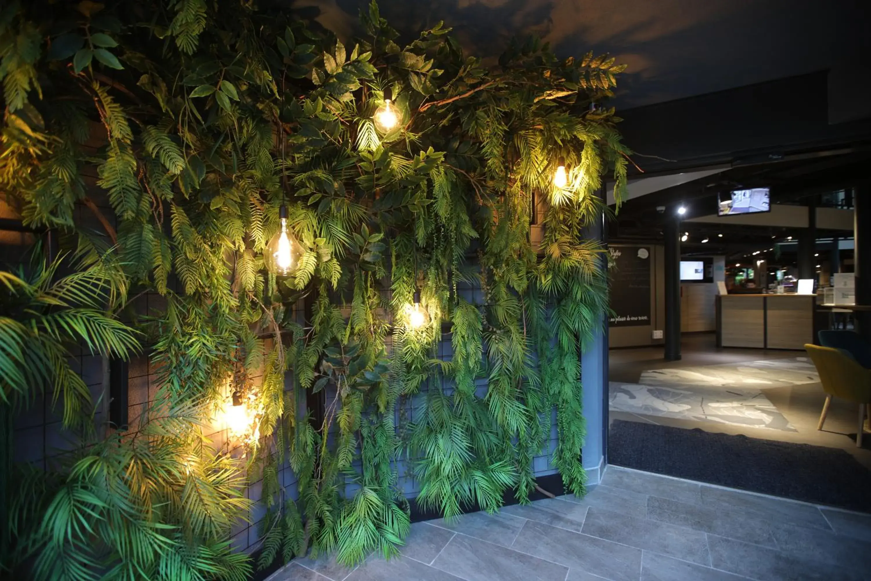 Lobby or reception in ibis Styles Evry Lisses Lobby or reception in ibis Styles Evry Lisses