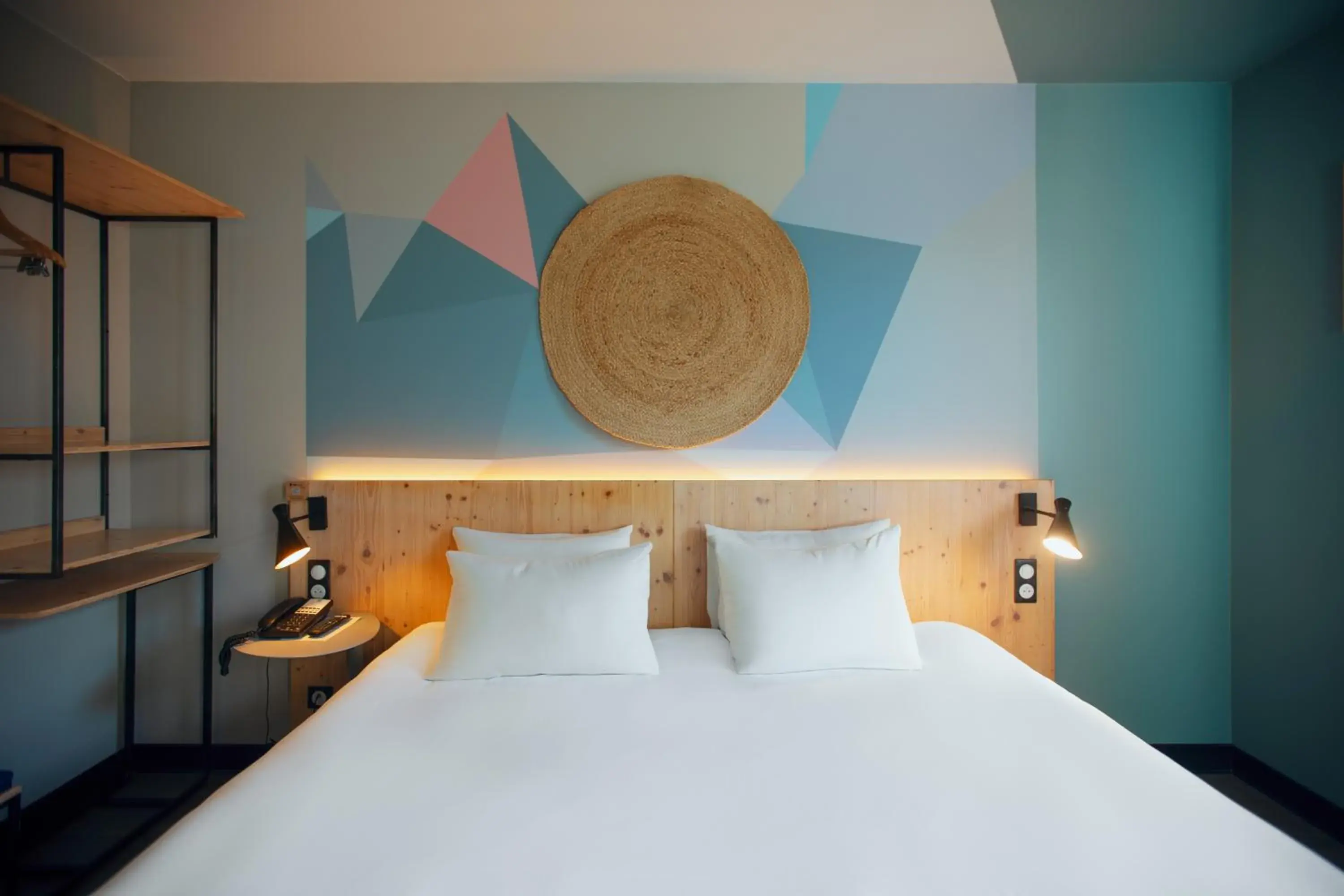 Bed in ibis Styles Evry Lisses Bed in ibis Styles Evry Lisses