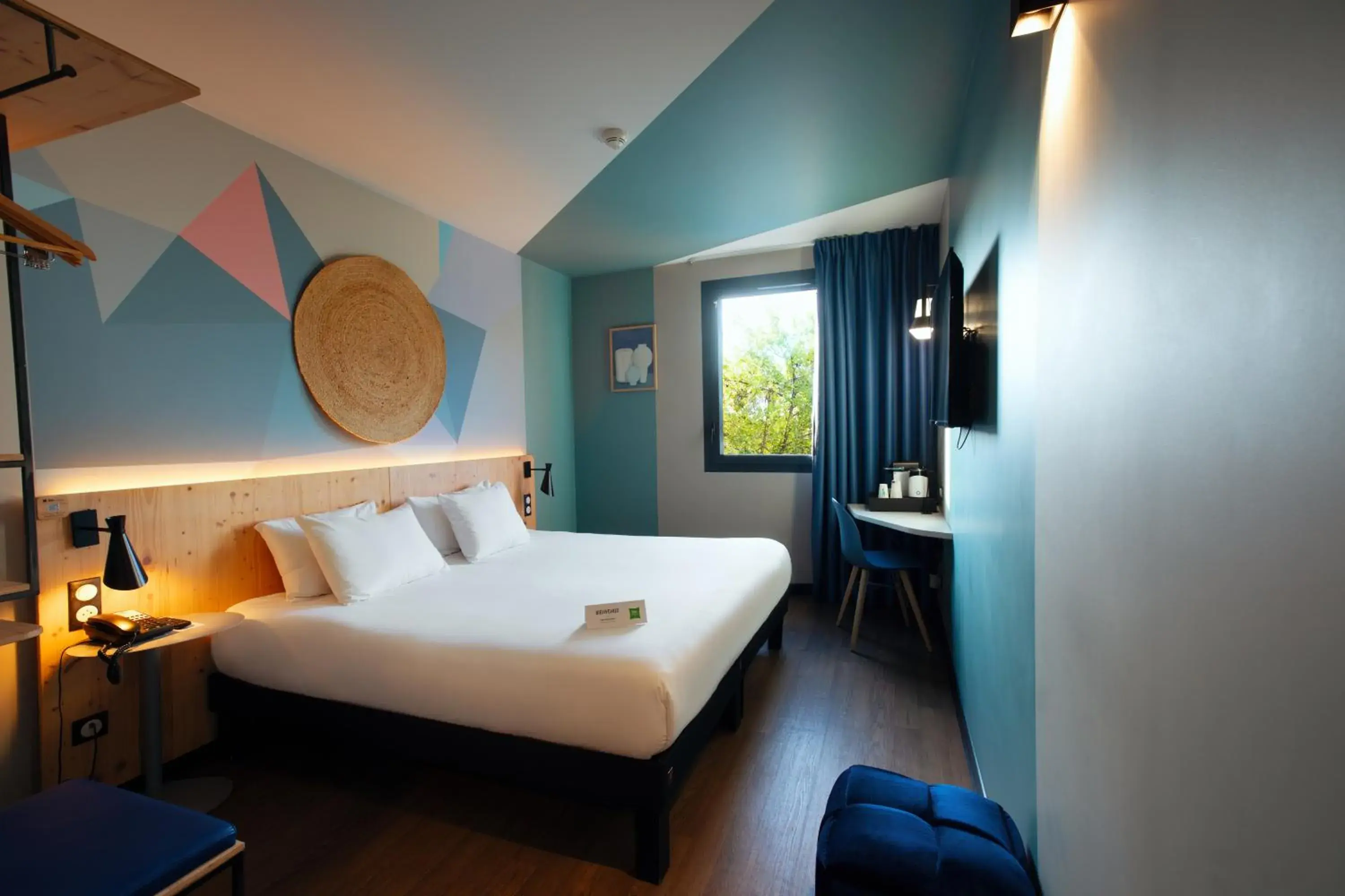 Bed in ibis Styles Evry Lisses Bed in ibis Styles Evry Lisses