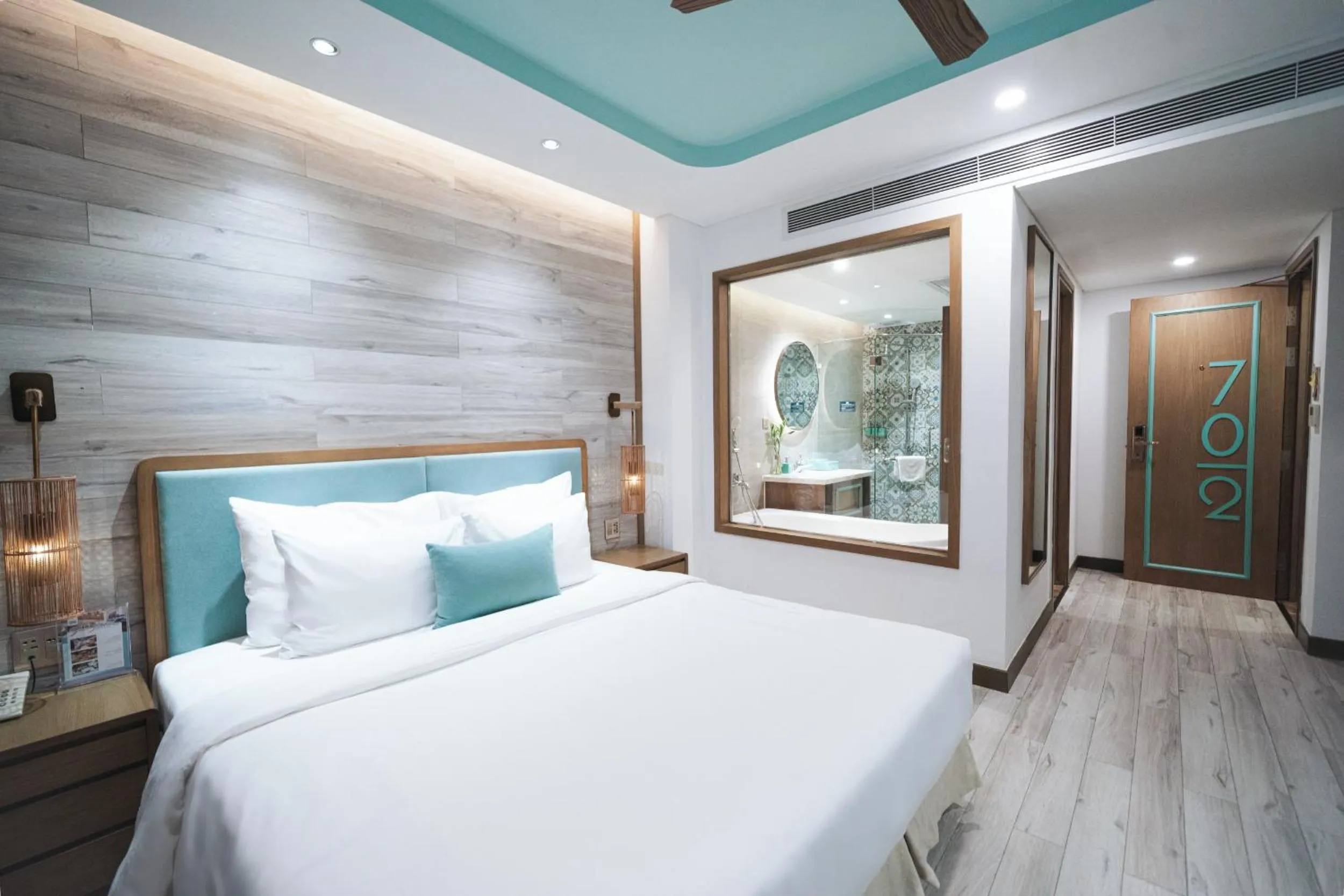 Bedroom, Bed in Icon Saigon - LifeStyle Design Hotel
