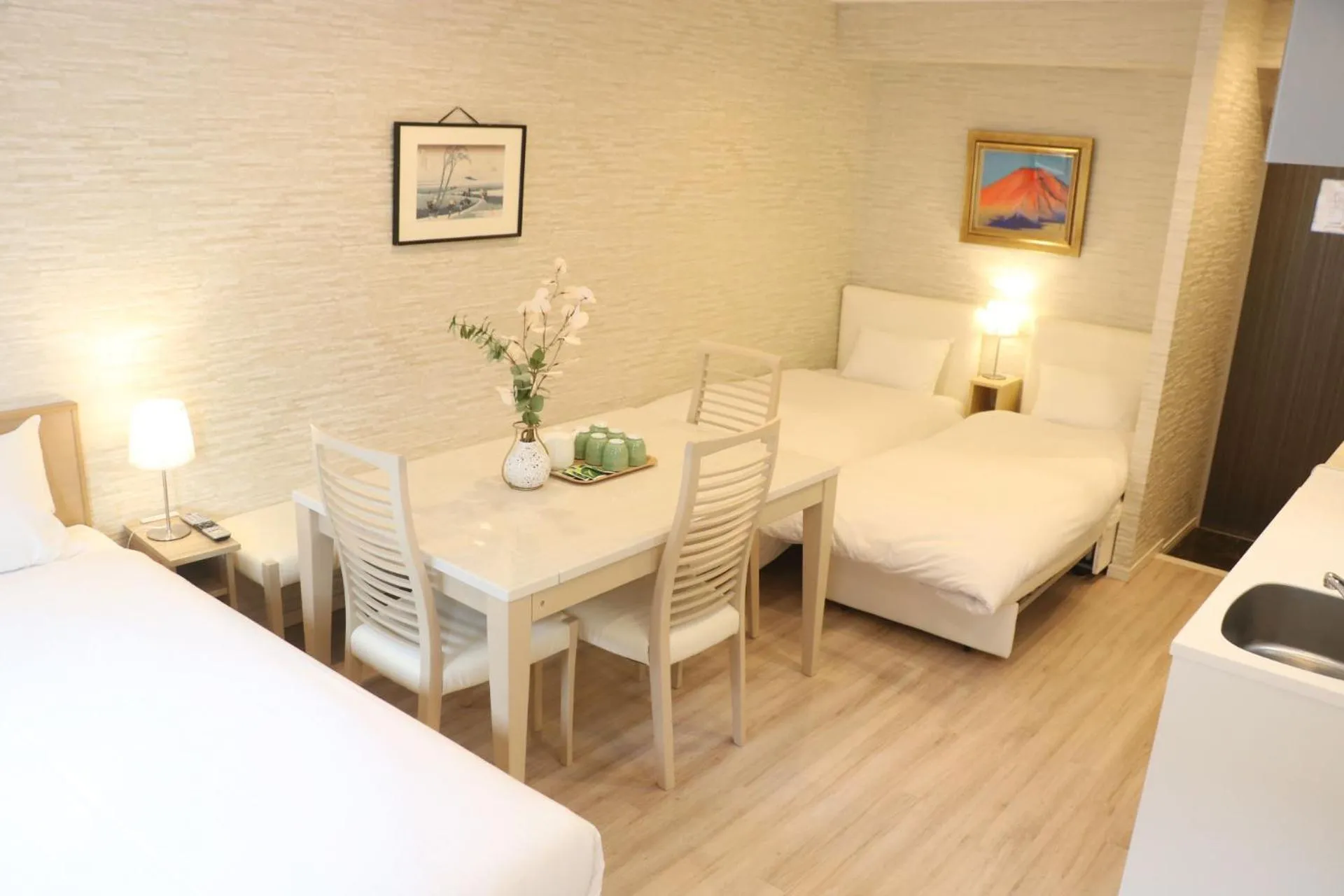 Bed in Petit Grande Miyabi