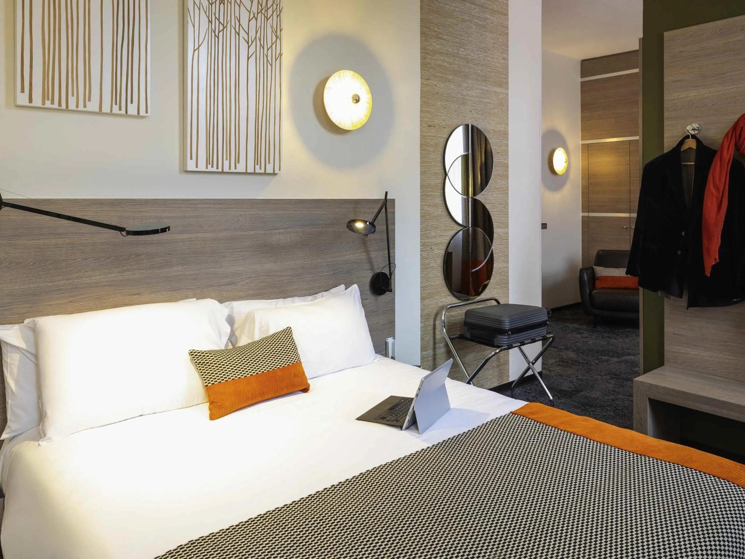 Bedroom, Bed in Mercure Hotel Forbach Centre de Loisirs