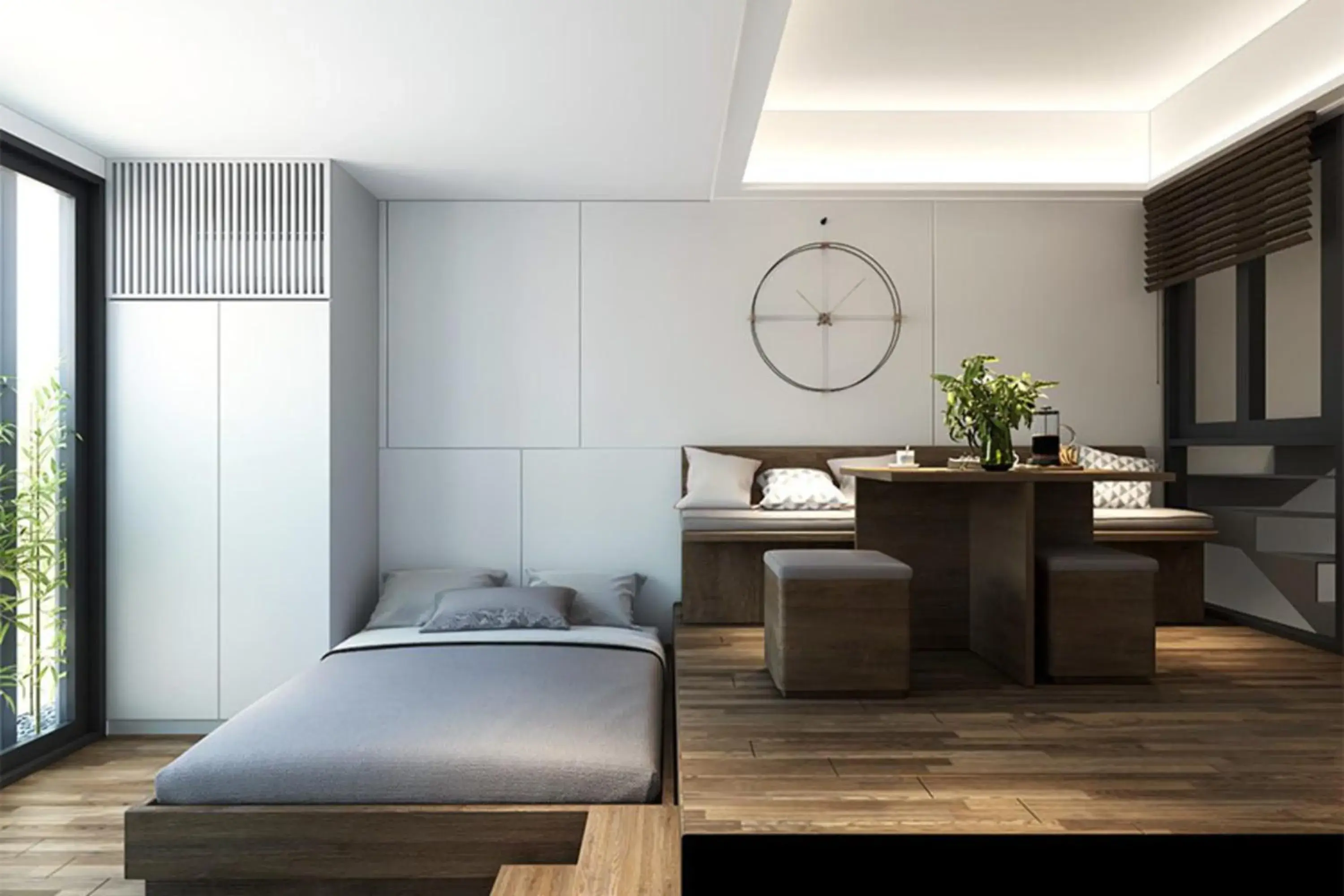 Photo of the whole room, Bed in Susan House Saigon Serviced Apartments Photo of the whole room, Bed in Susan House Saigon Serviced Apartments