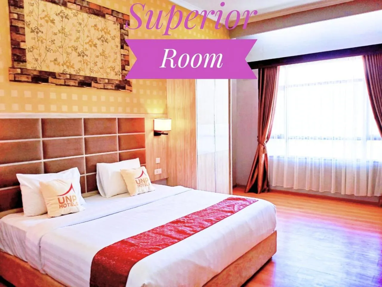 Bed in UNP Hotel & Convention