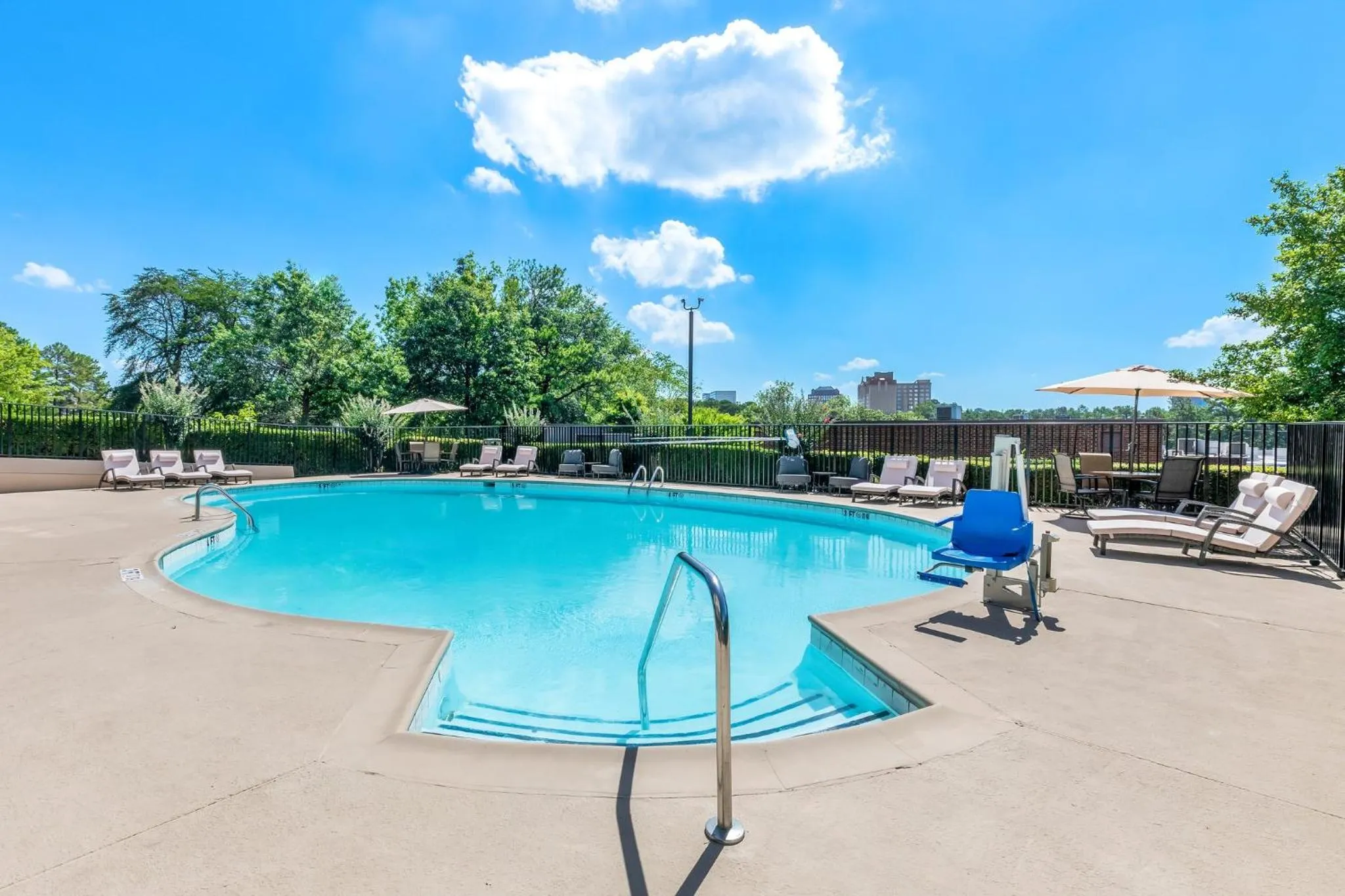 Swimming pool in Holiday Inn Express Atlanta Galleria-Ballpark Area by IHG