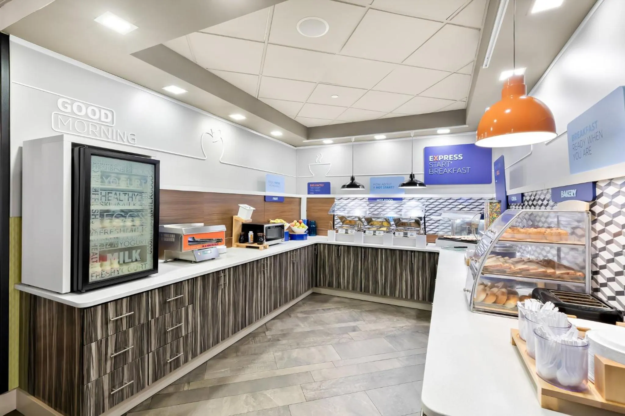 Breakfast in Holiday Inn Express Atlanta Galleria-Ballpark Area by IHG